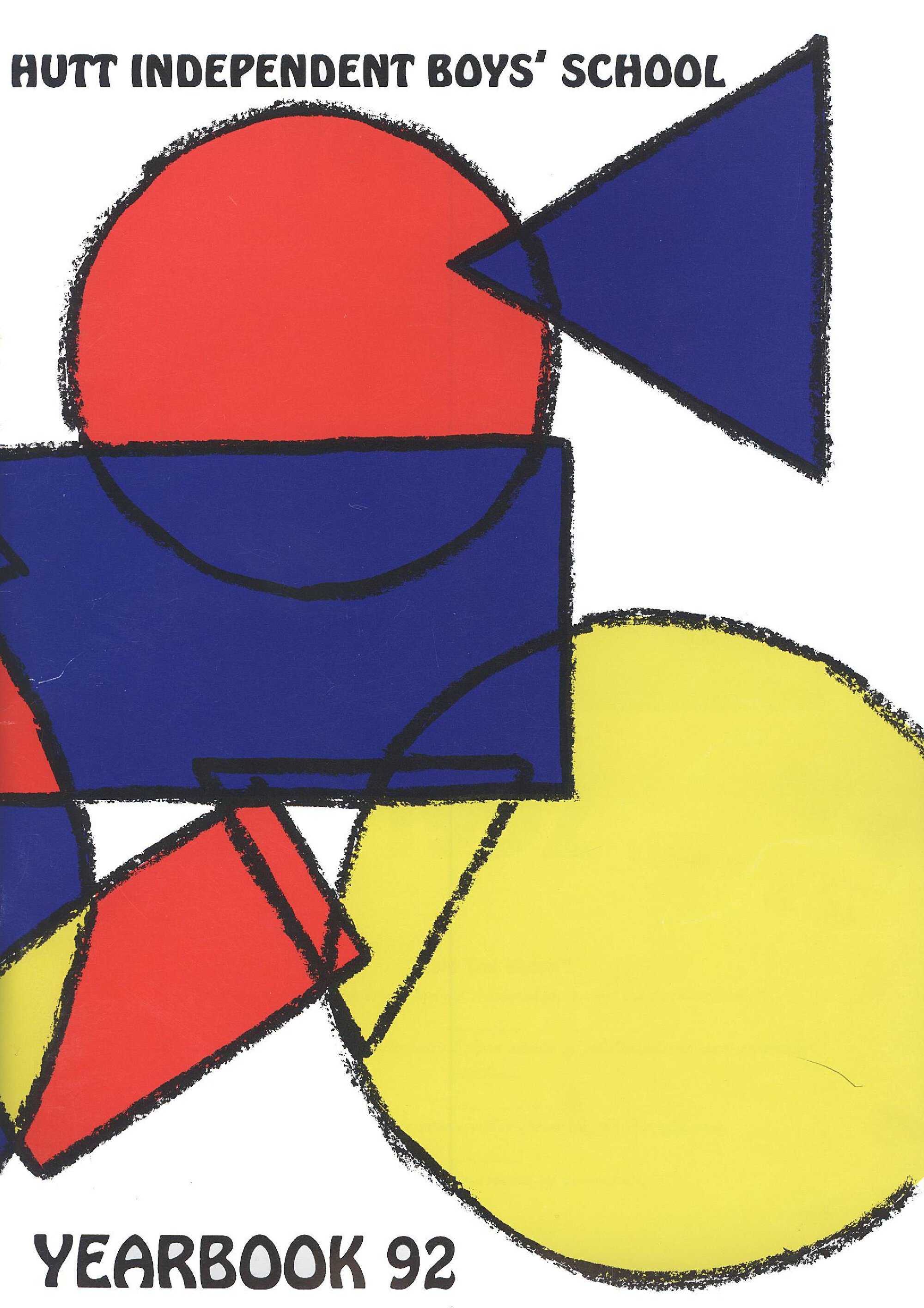 Hutt Independent Boys' School Yearbook 1992