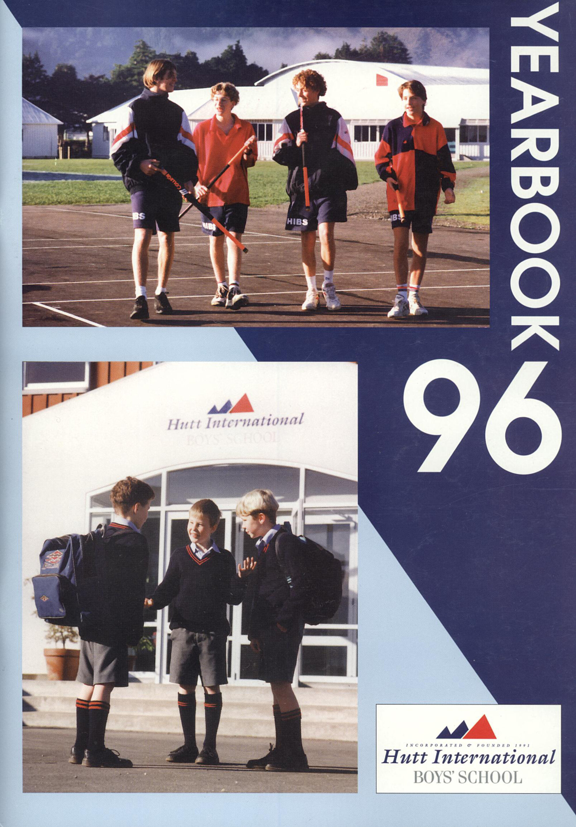 Hutt International Boys' School Yearbook 1996
