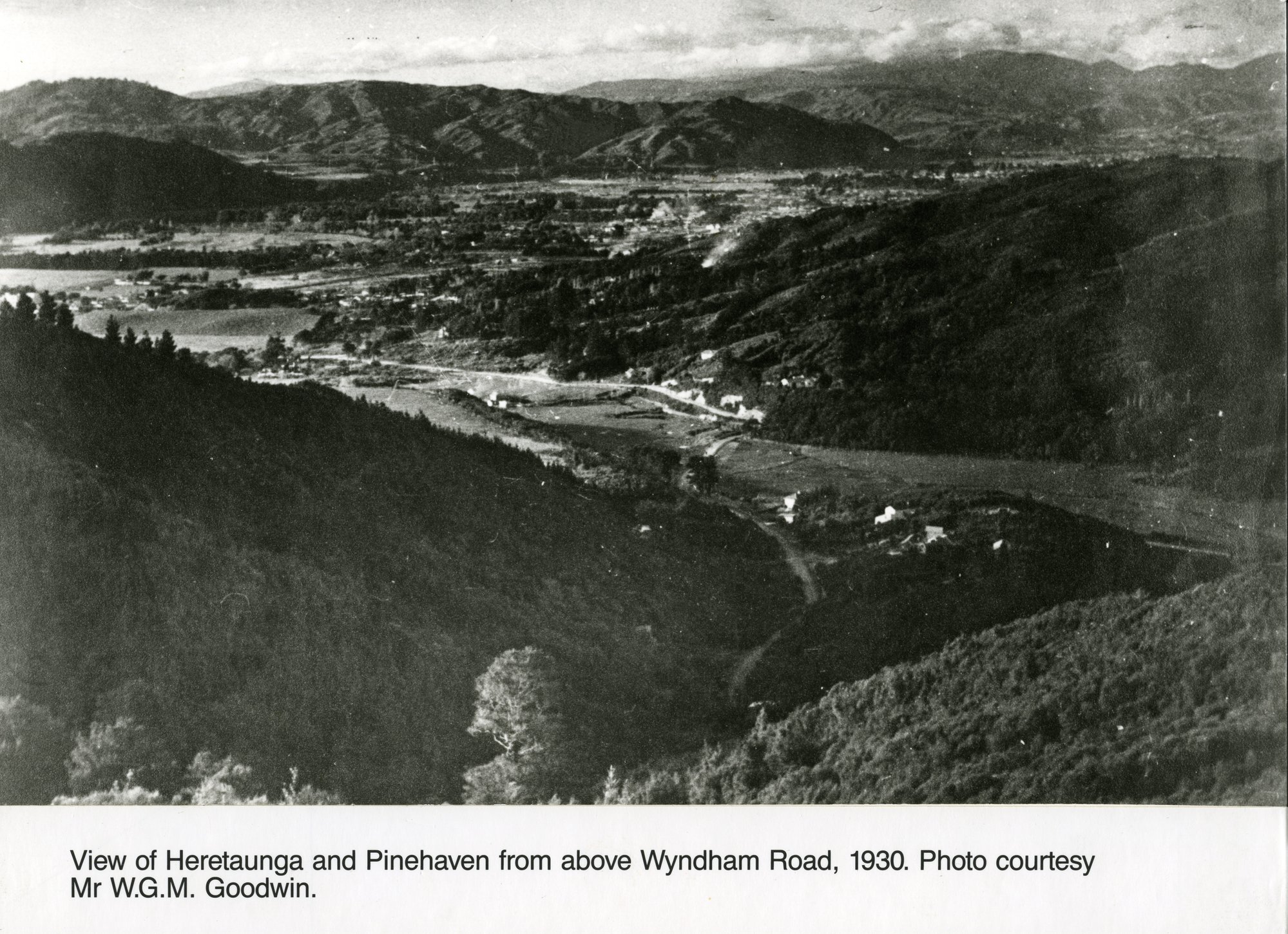 Heretaunga and Pinehaven from above Wyndham Road. [P4-172-3293]