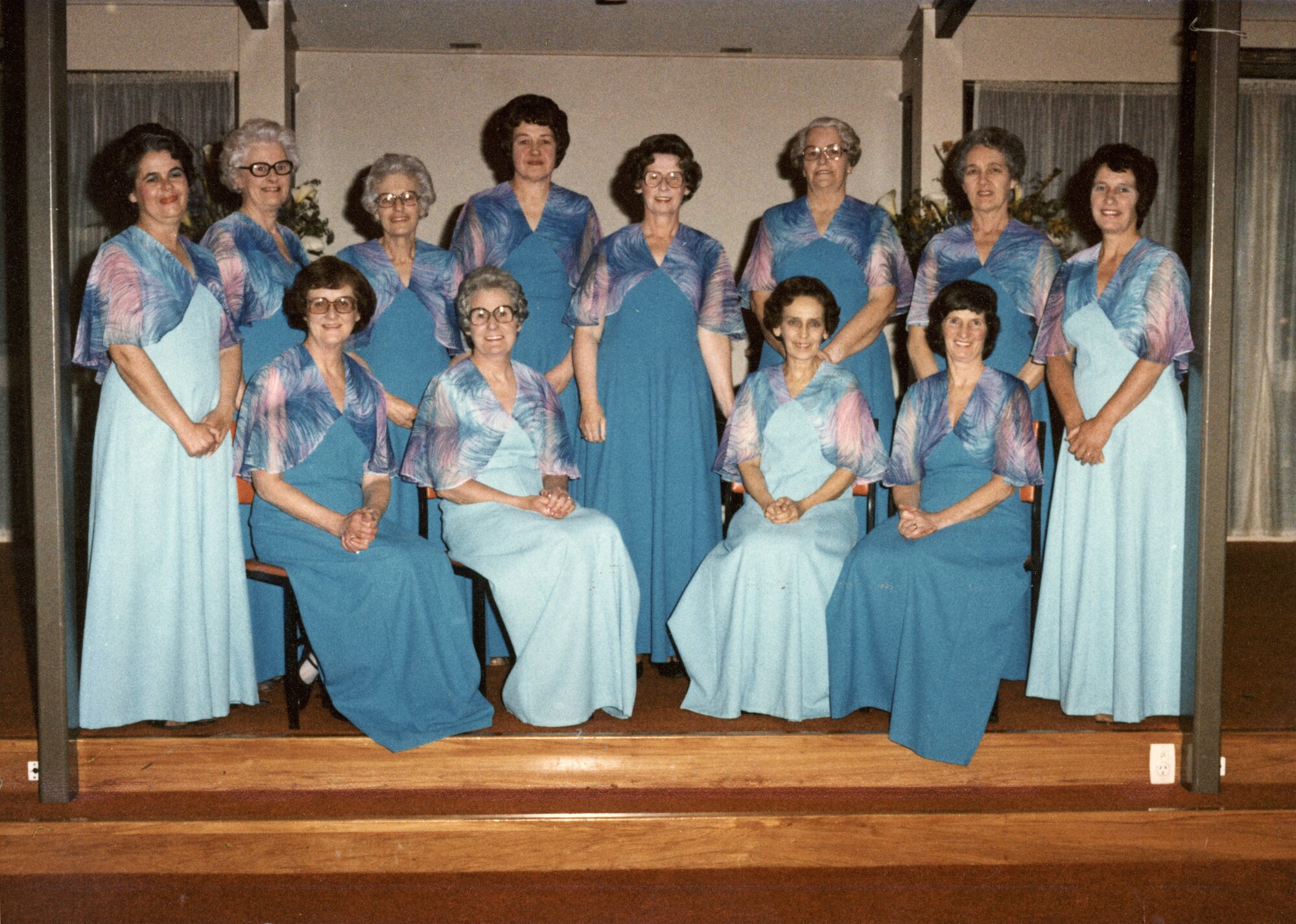 Blue Ts group portrait.