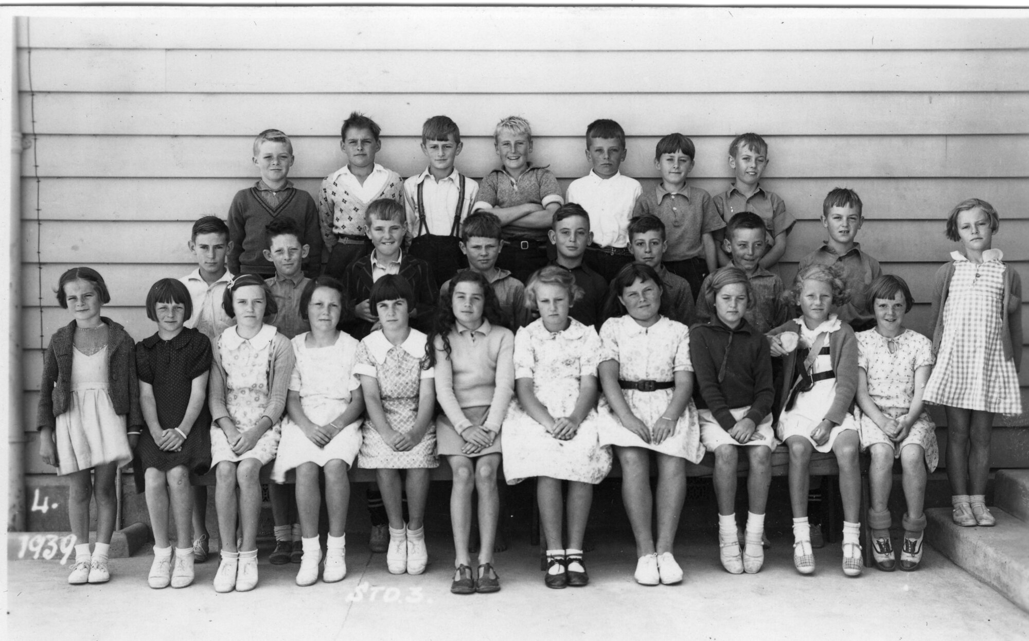 Trentham School, 1939, Standard 3. [P1-1087-3456]