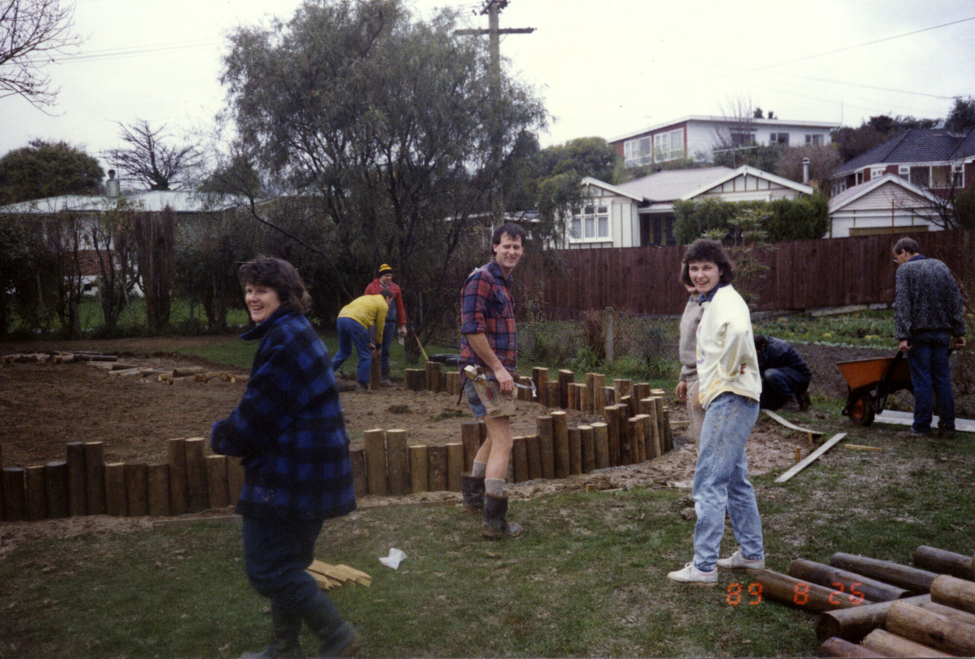 Silverstream Kindergarten foopath 1; preparation