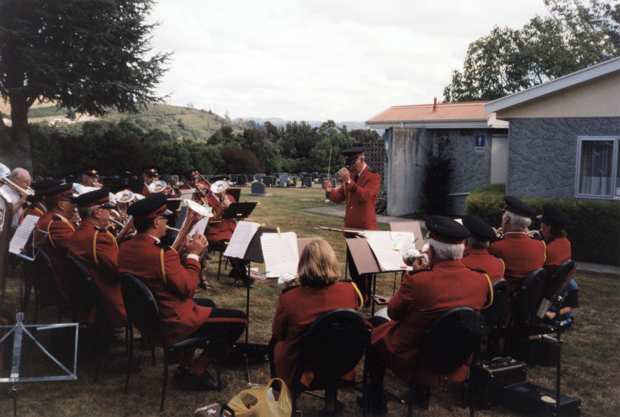 Akatarawa Cemetery centenary; Cosmopolitan Brass Band.