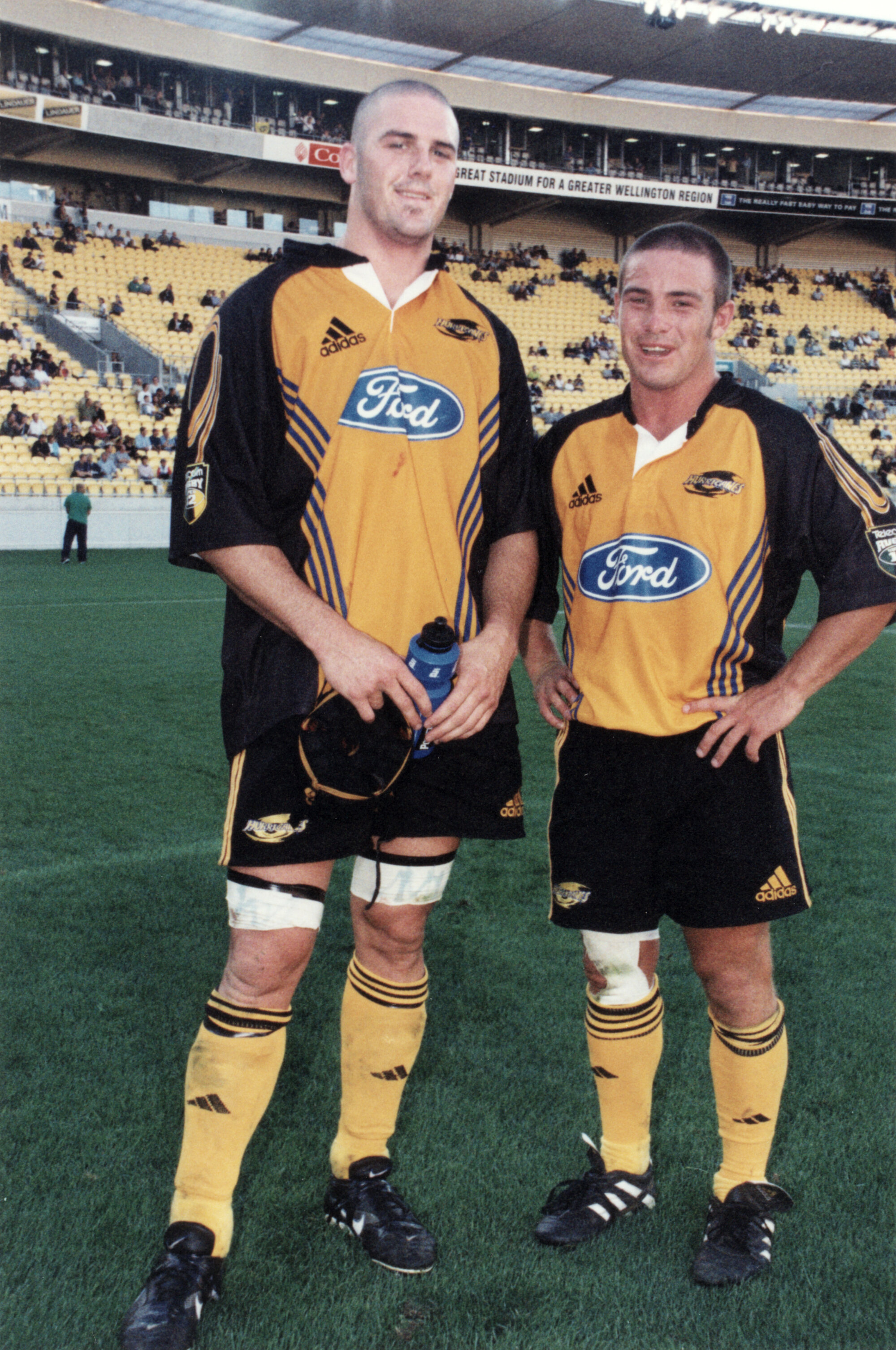 Rugby; Craig Hammond and James King play for Wellington Hurricanes Colts at Westpac Stadium, before Hurricanes-Sharks Super 12 match.