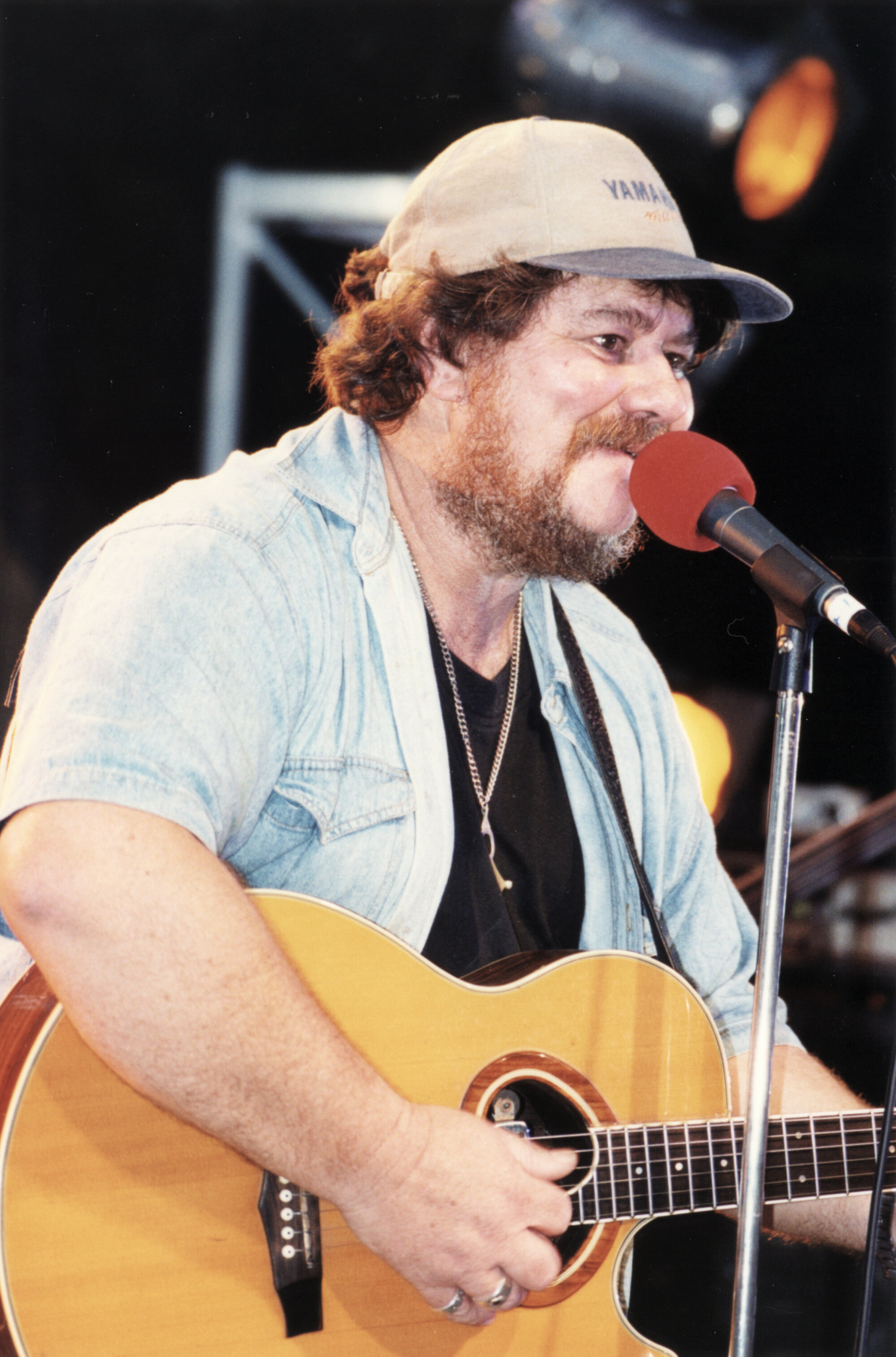 Upper Hutt City of Song concert 2000; Harcourt Park; Stefan Brown sings his huge hit 'Big Norm'' about Prime Minister Norman Kirk.