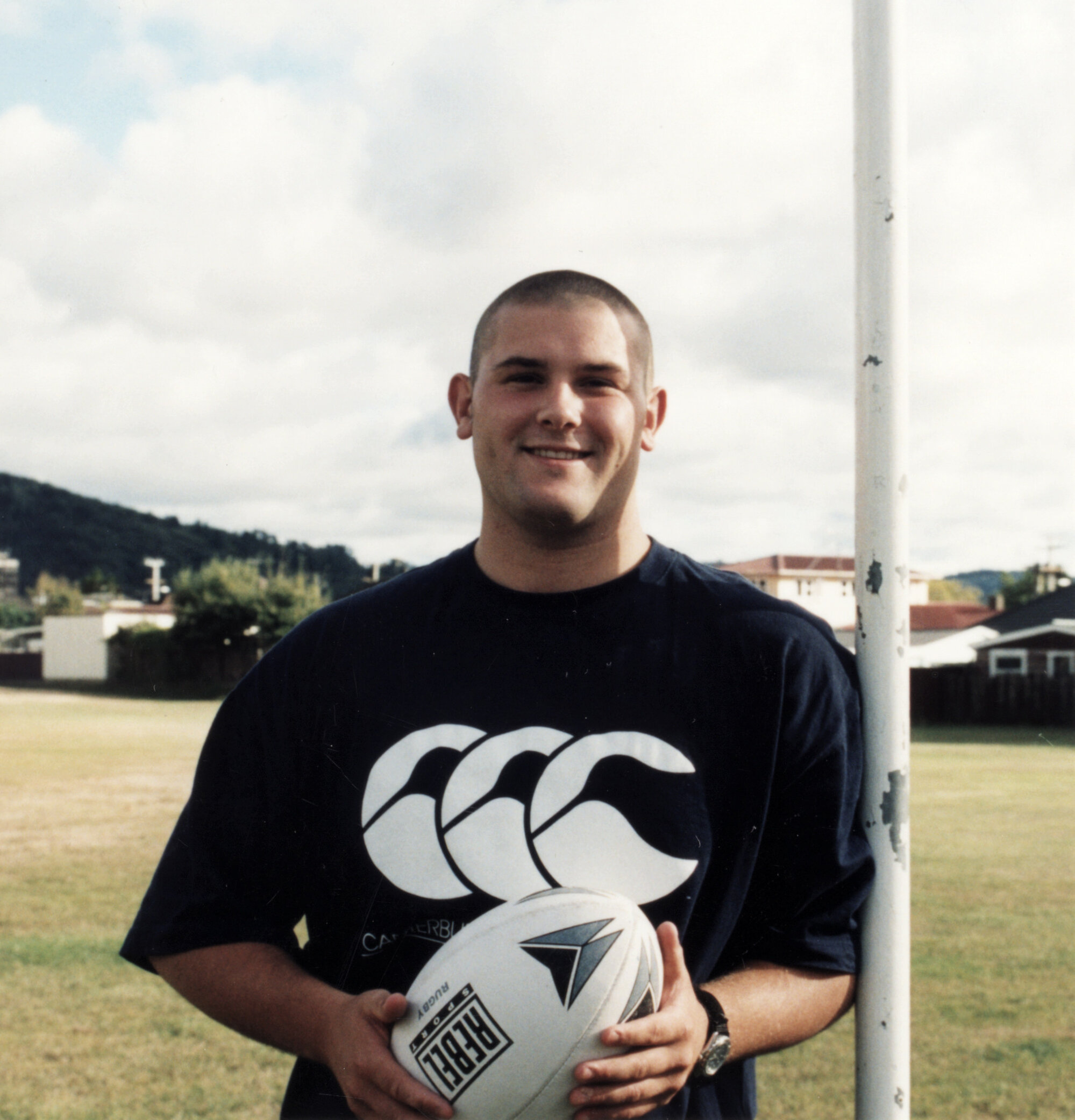 Rugby; prop Tim Fairbrother in under-19 World Cup squad.