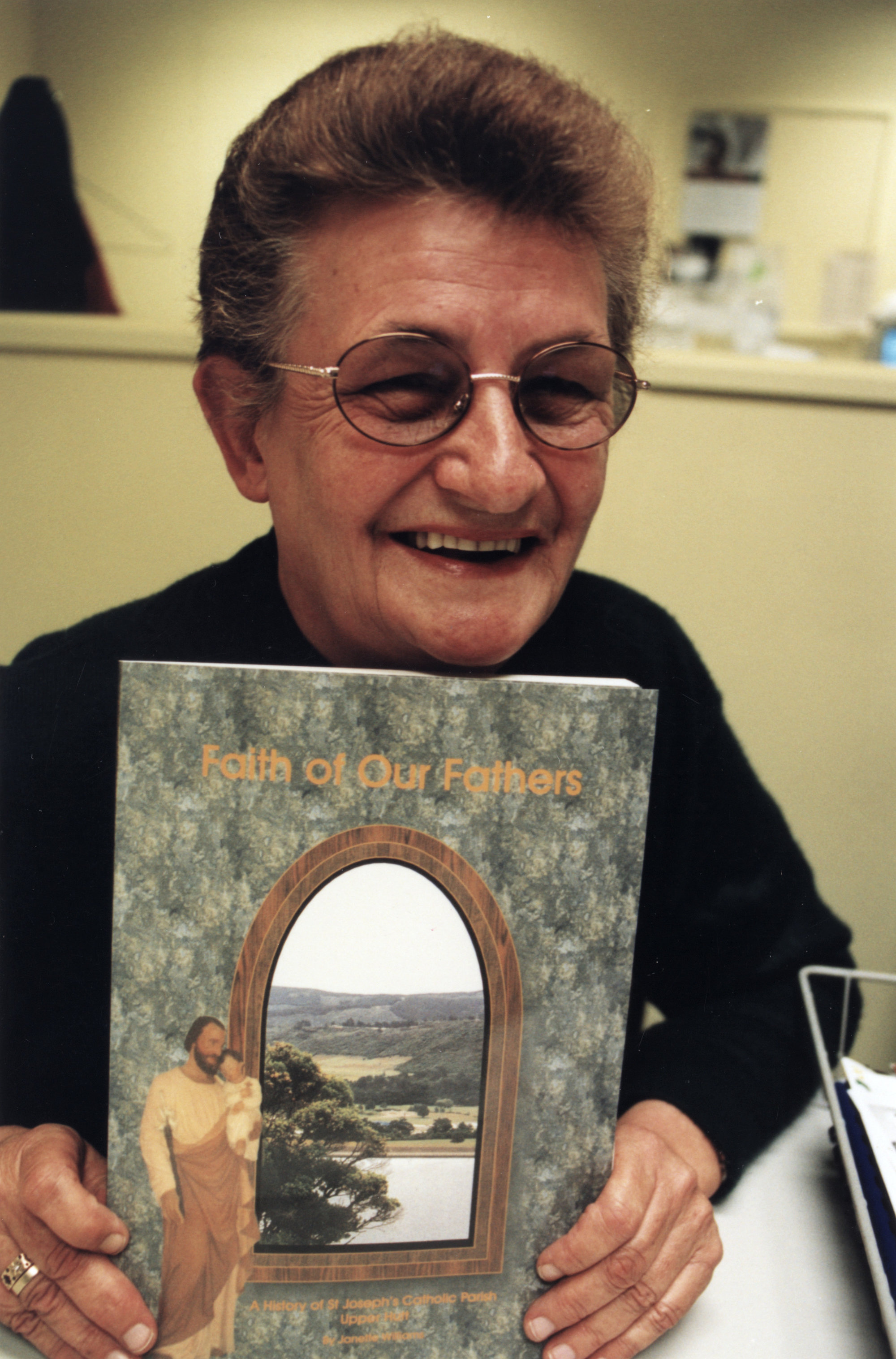 St Joseph's Catholic Church, school, and orphanage; Jan Williams completes history 'Faith of Our Fathers'.