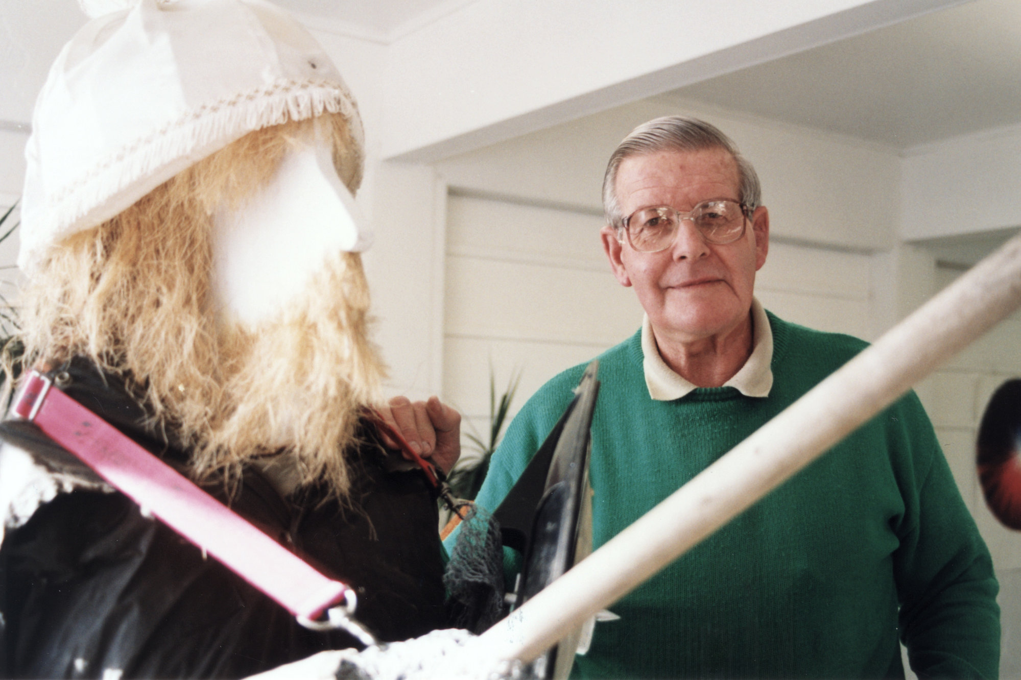 Archibald's Gallery; Geoff Bennett's 'Man of La Mancha' figure.