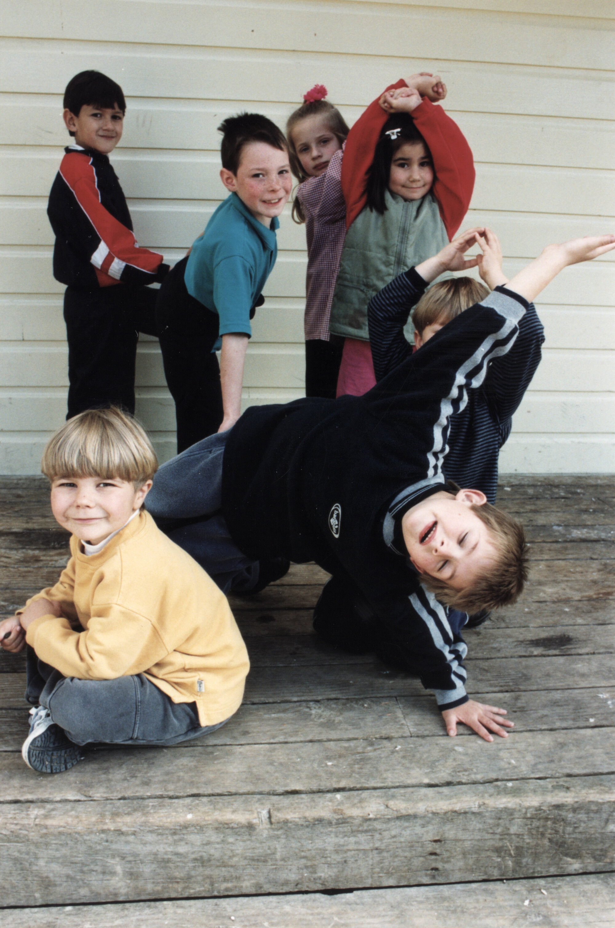 Pinehaven School; pupils from a Footnote Dance workshop.