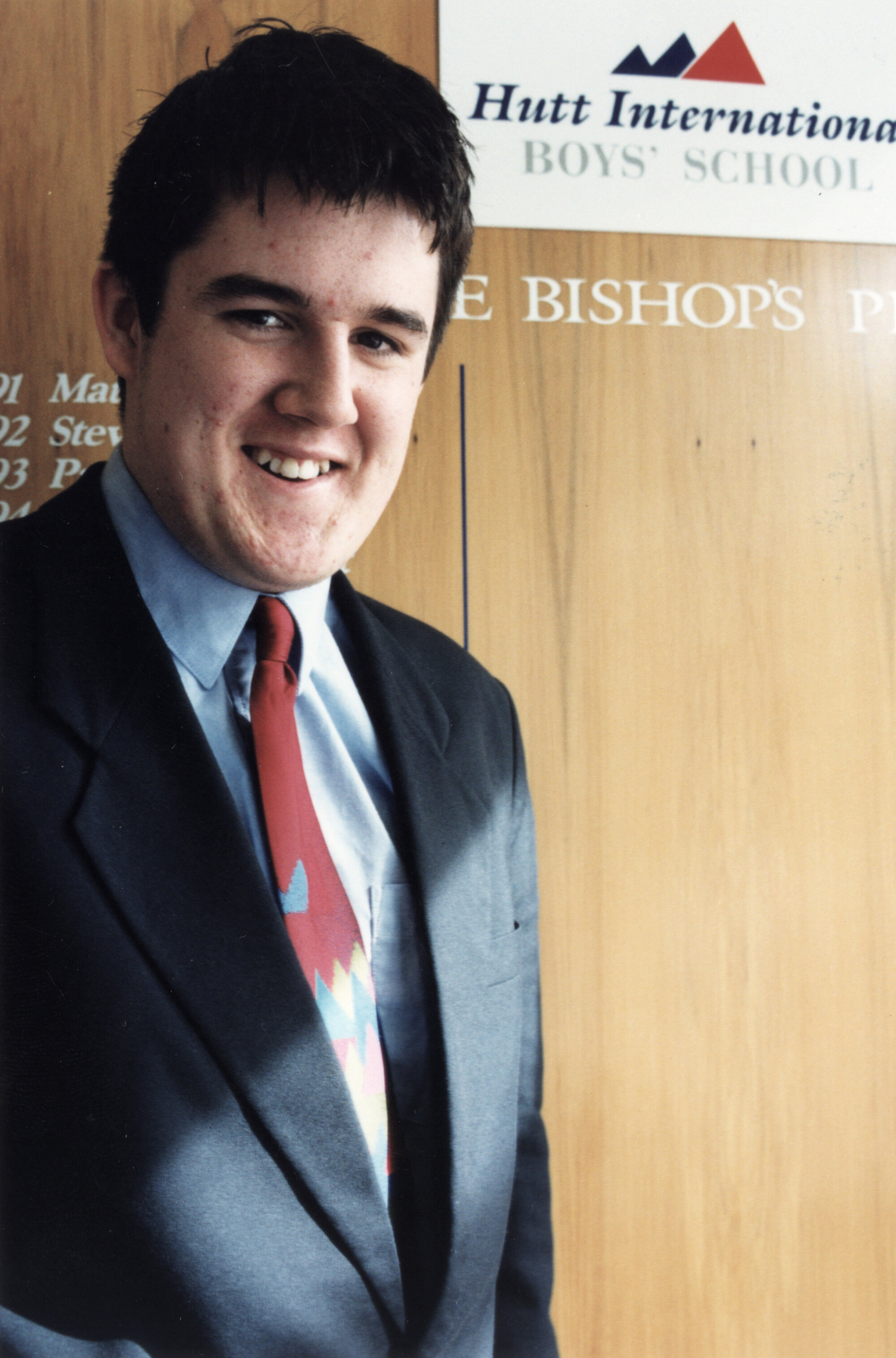 HIBS; Hutt International Boys' School; Christopher Bishop chosen for NZ debating team to compete in South Africa.