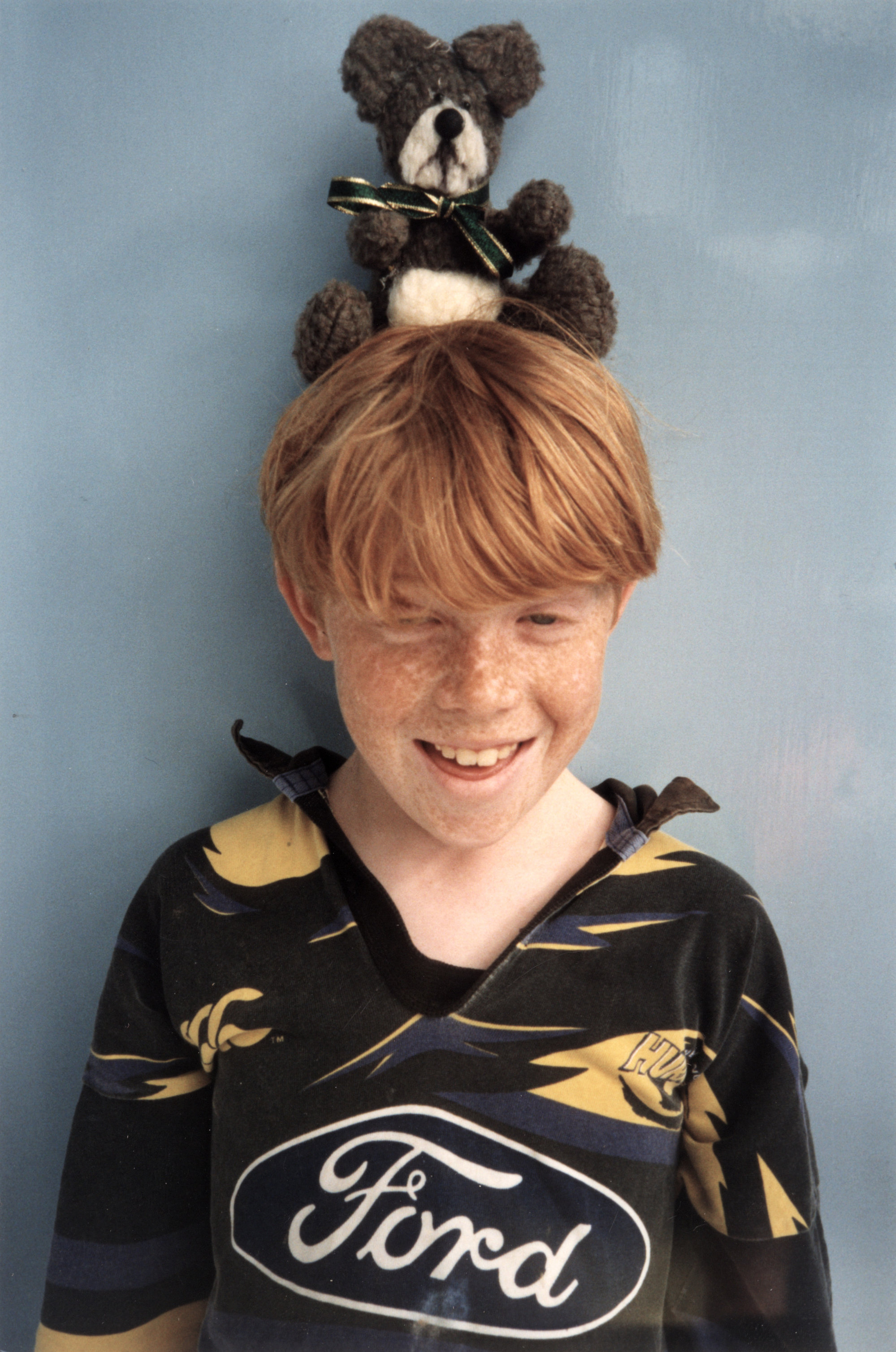 Maoribank School; art enrichment week; bear made by Scott Moore.