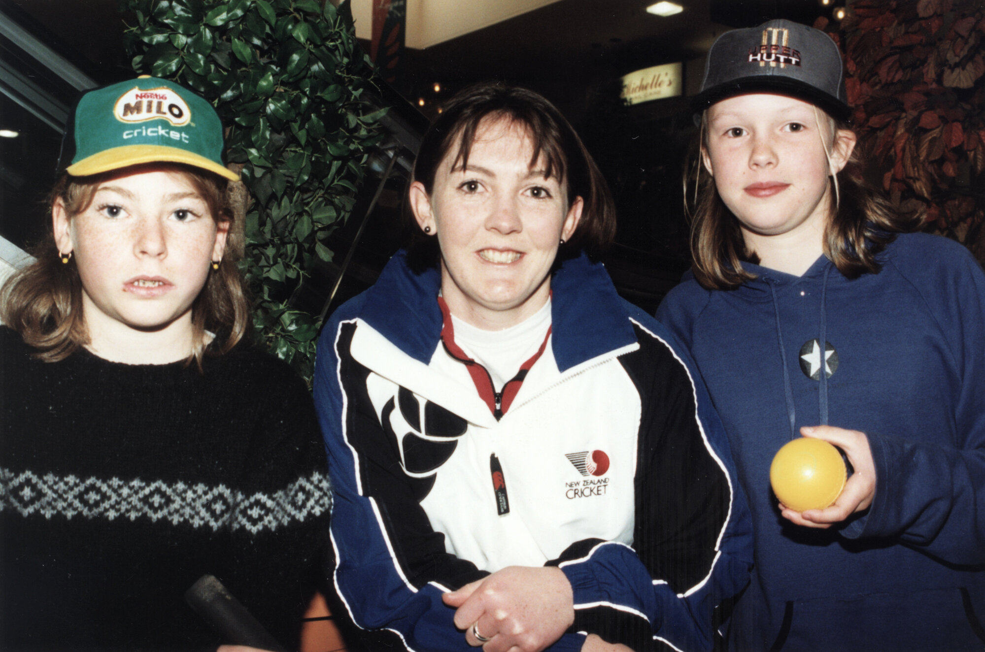 Cricket; Hutt Valley girls' league proposed; Kyla Tuffey, White Fern Anna O'Leary, Sarah Dempsey.