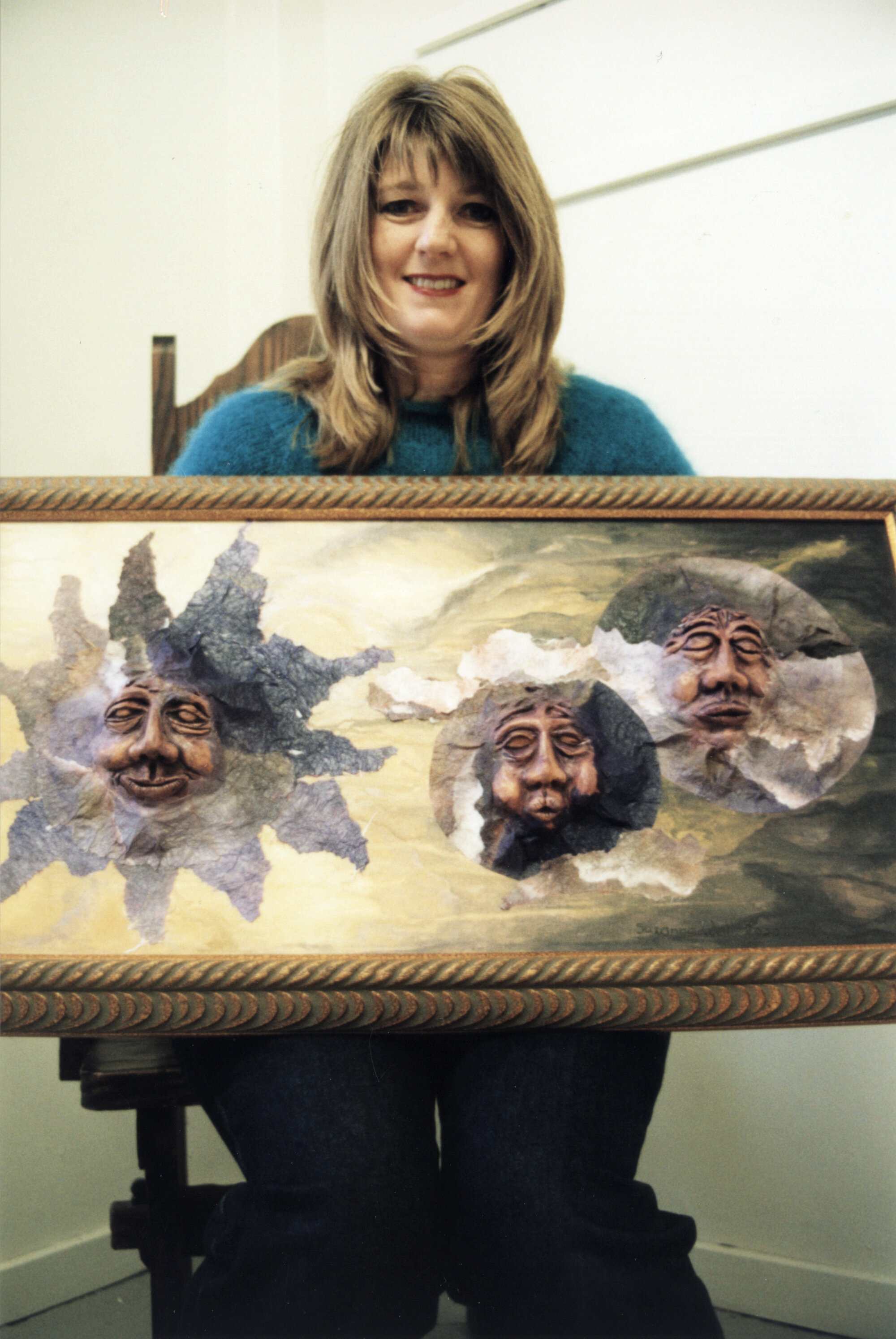 Archibald's Gallery; Suzanne Watt's contribution to 'Mask Mania' exhibition.