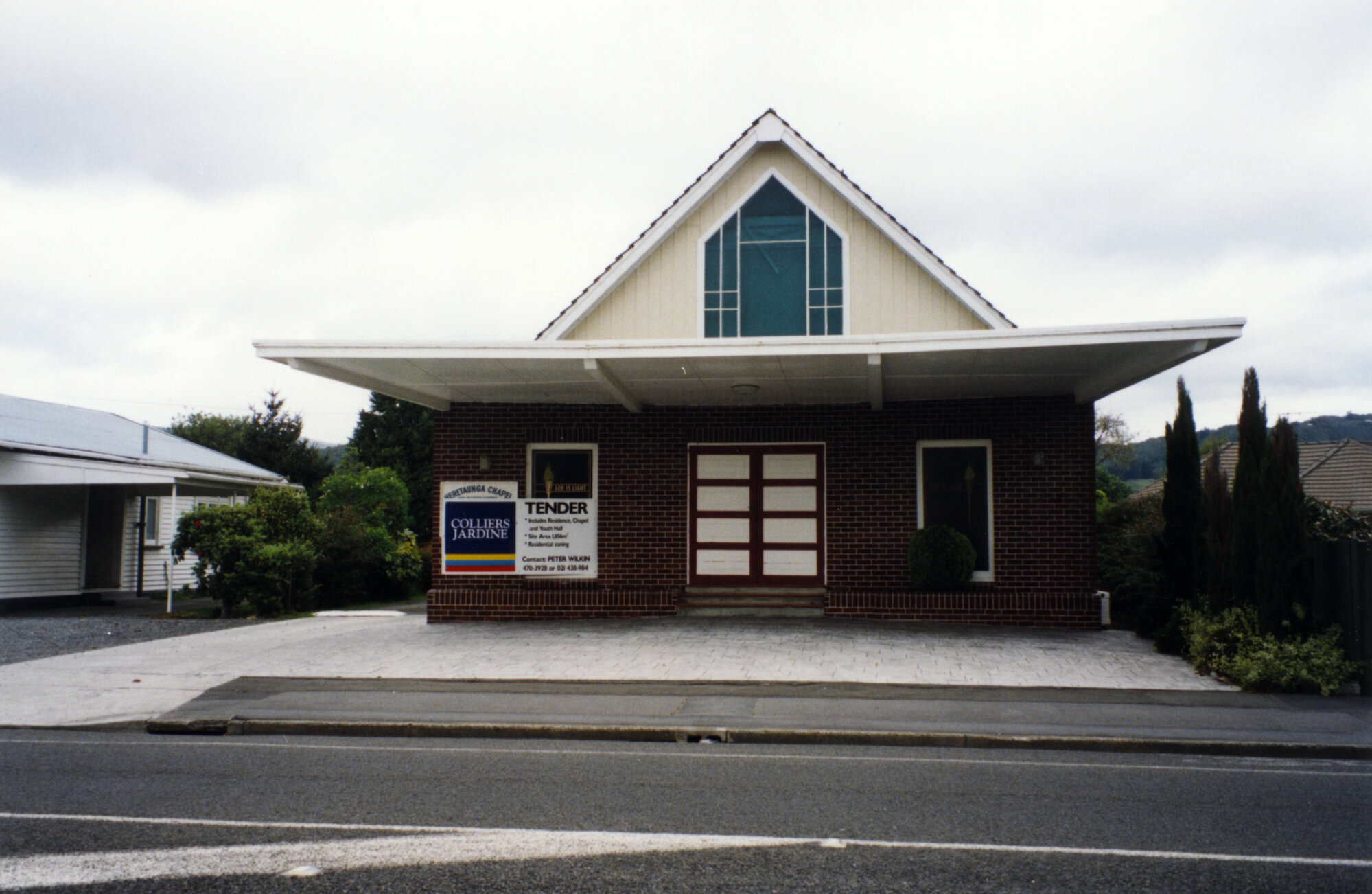 Fergusson Drive; No.  386; Brethren Church Heretaunga Chapel for sale.