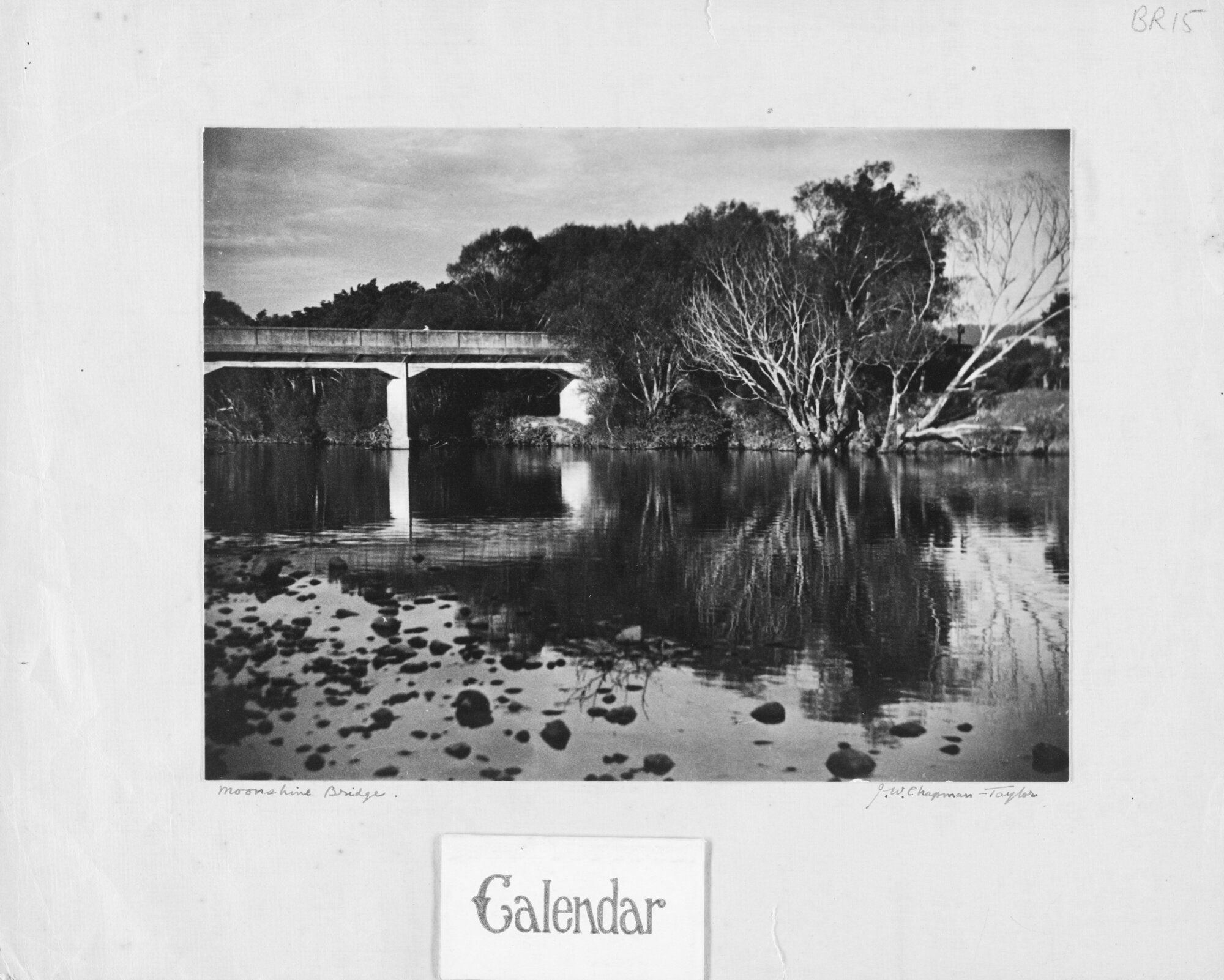Moonshine bridge 1, from downstream.