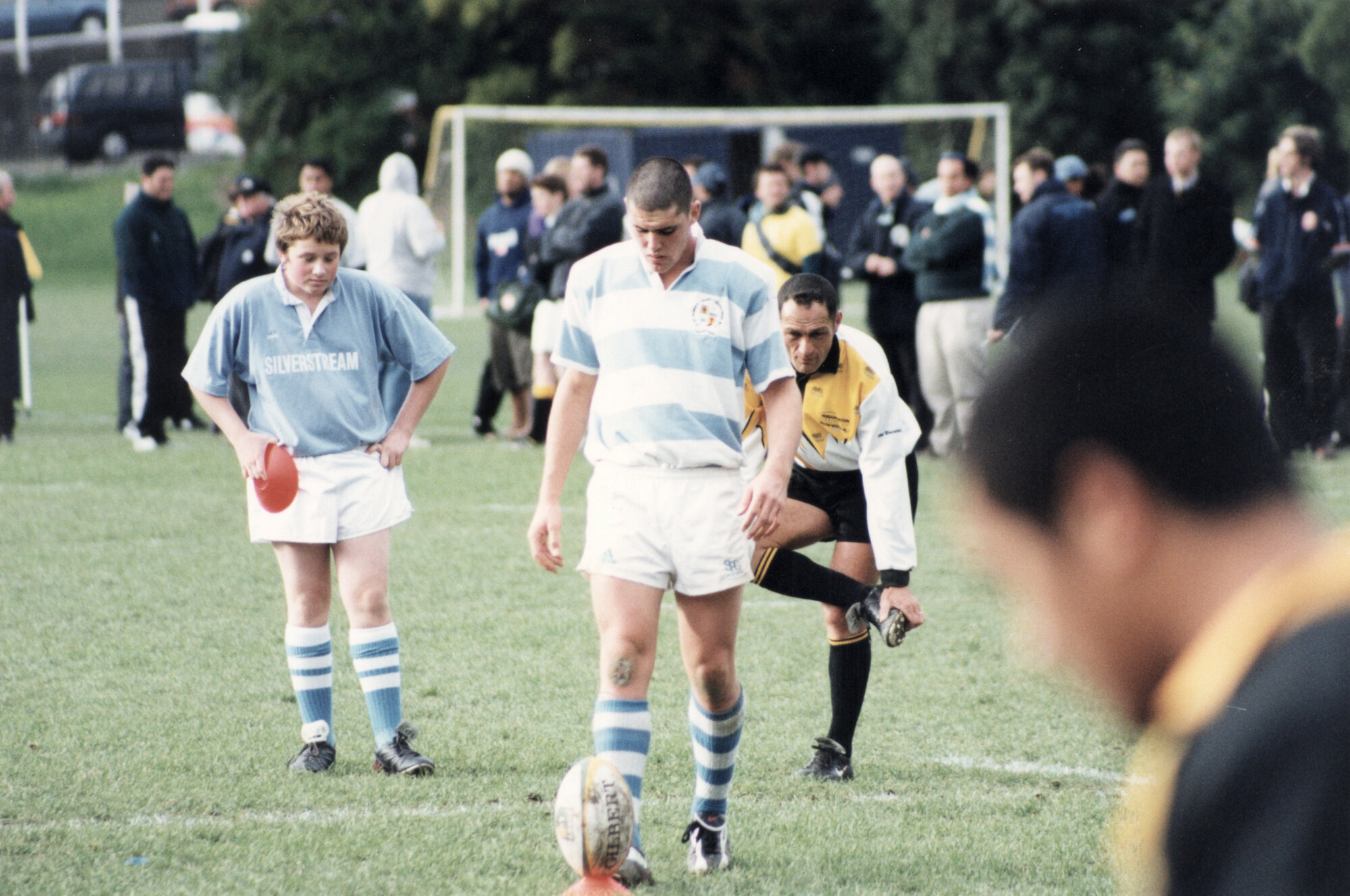 St Patrick's College; Michael Kingsbeer (and Michael McFarland) dropped from first XV; shaved heads unacceptable.