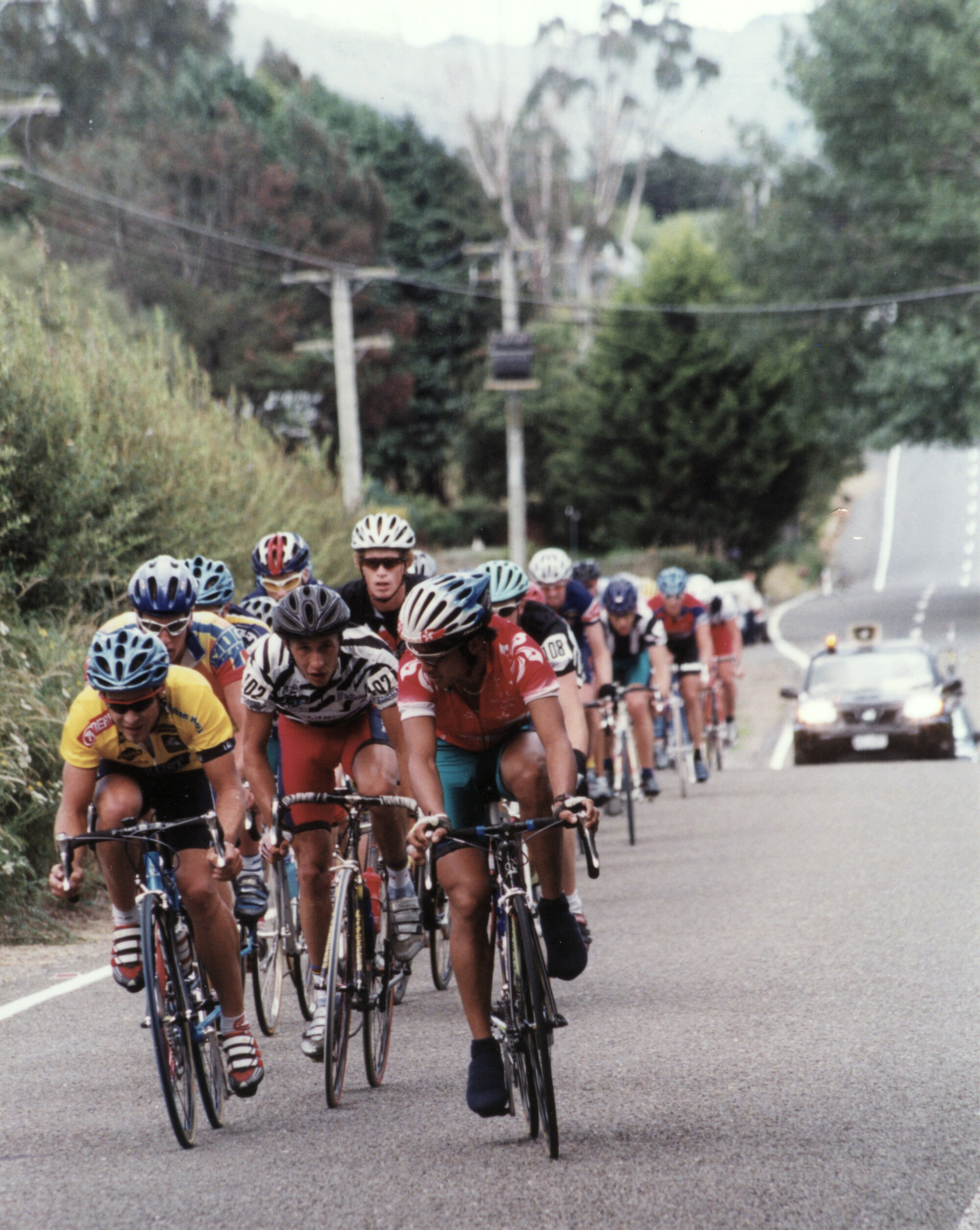Cycling; Trust House Cycle Classic; Upper Hutt stage; Mangaroa; Robin Reid, Heath Blackgrove, Wong Kam Po.