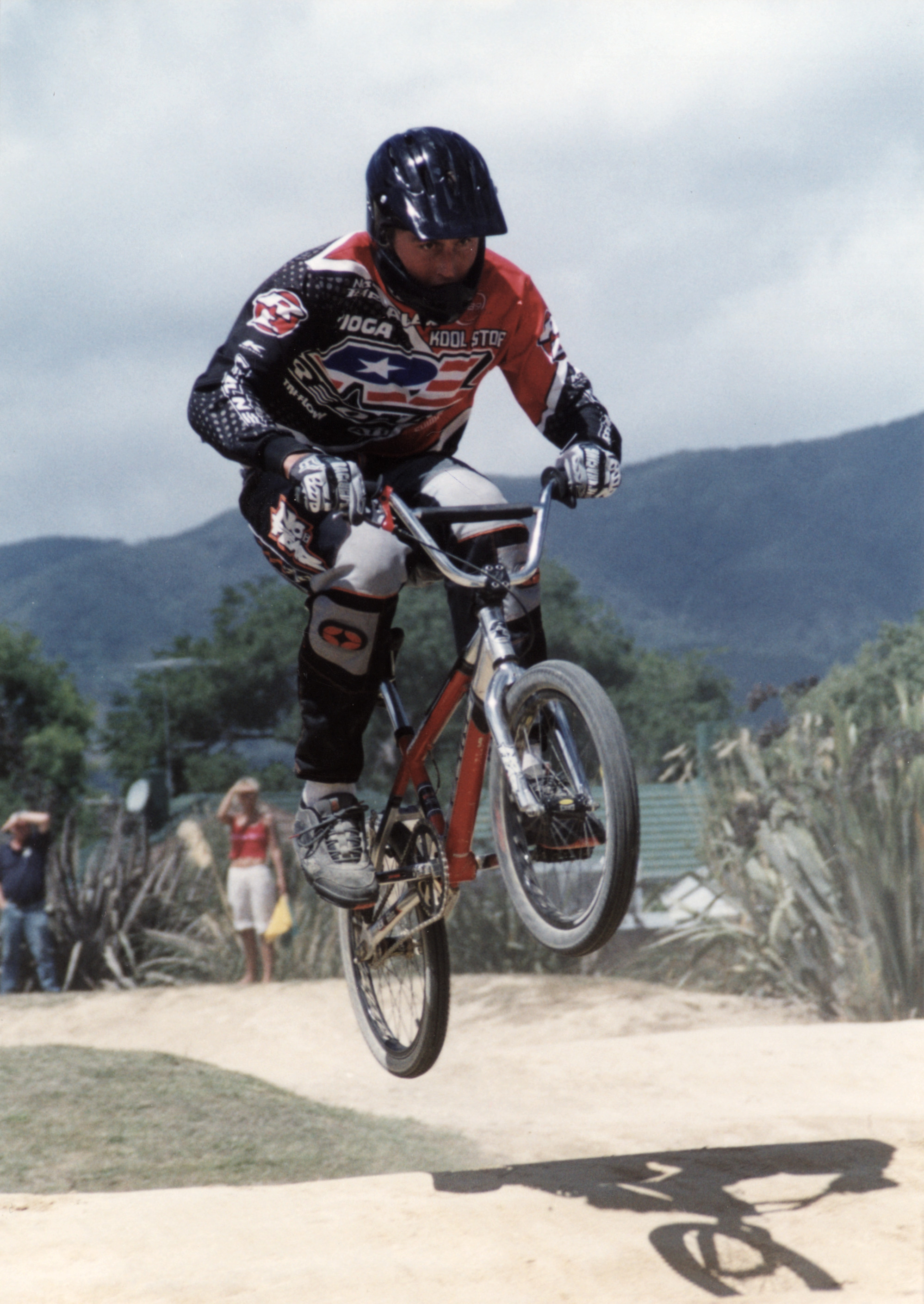 BMX racing, McLeod Street; Wellington championships; Tony Surrey, senior men's winner.