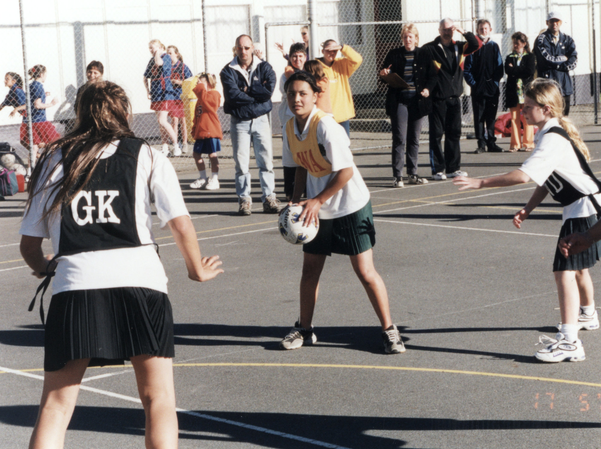 Netball; Grade 8; Tui Glen School.
