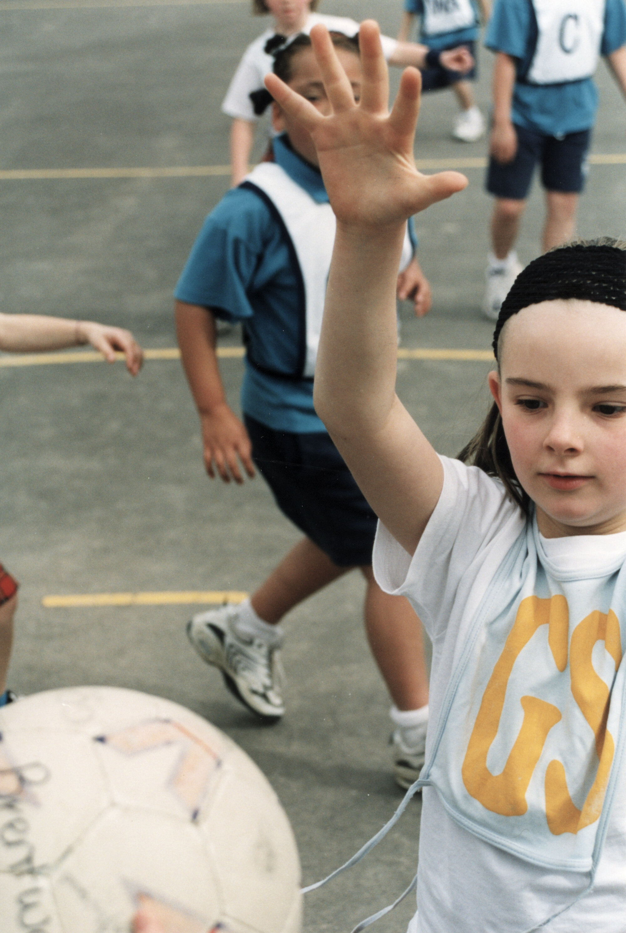 Netball; Brentwood School (blue tops), 12, vs Silverpine Diamonds, 10.