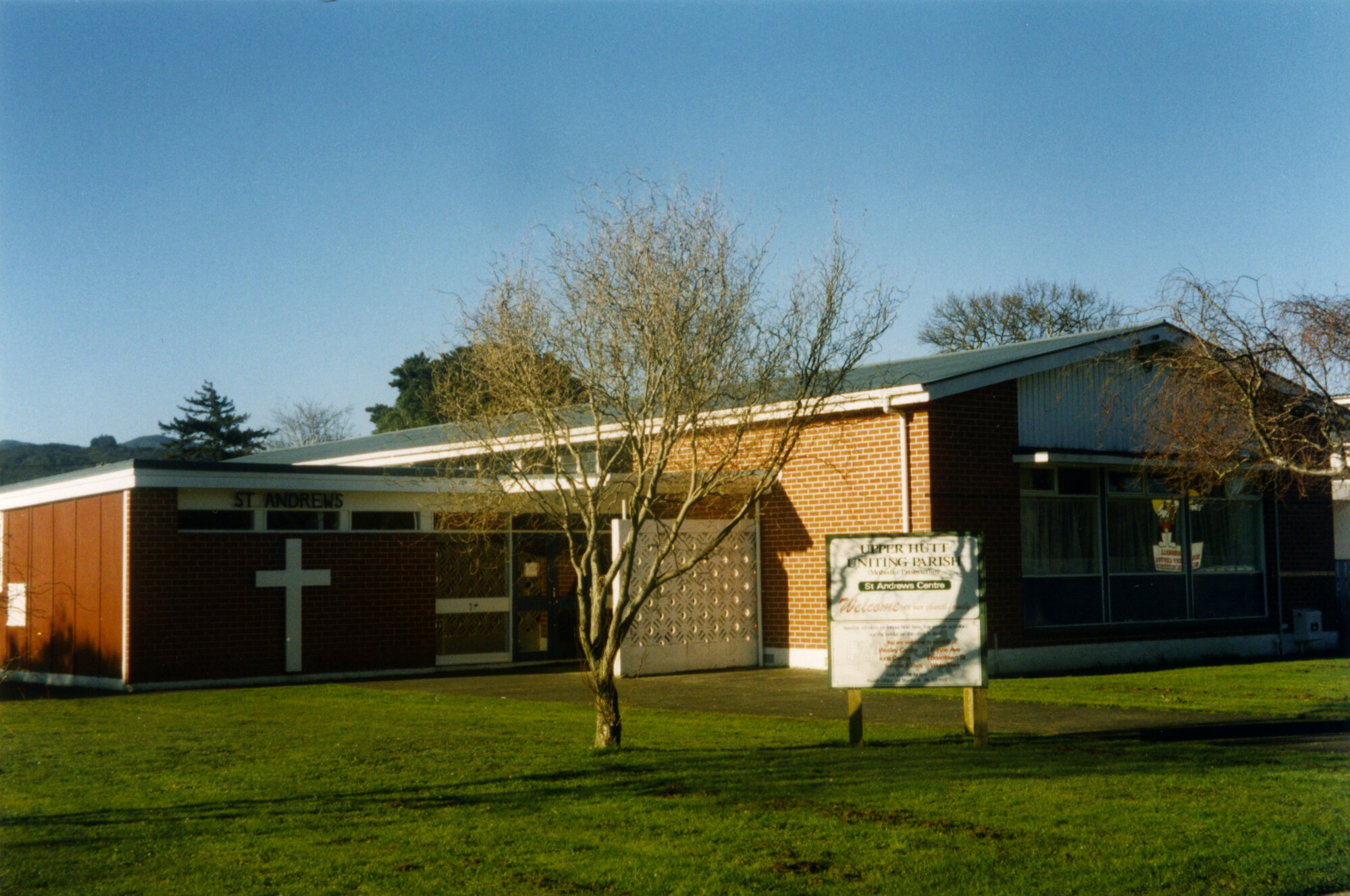 St Andrew's Centre for sale; no  longer used by Presbyterian/Methodist congregations.