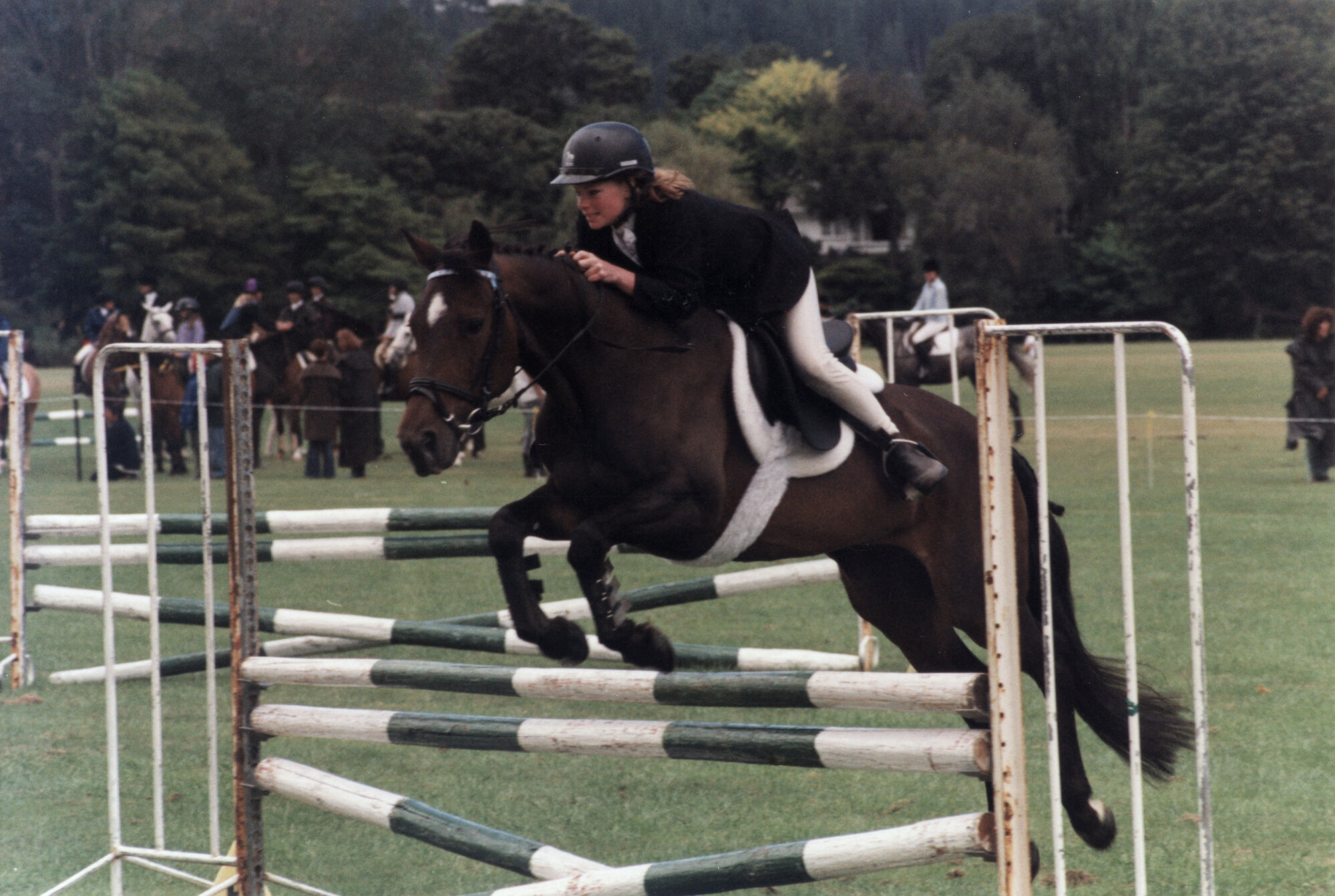 Upper Valley Equestrian Day, Trentham Memorial Park; Freya Thomson on Bobomania.