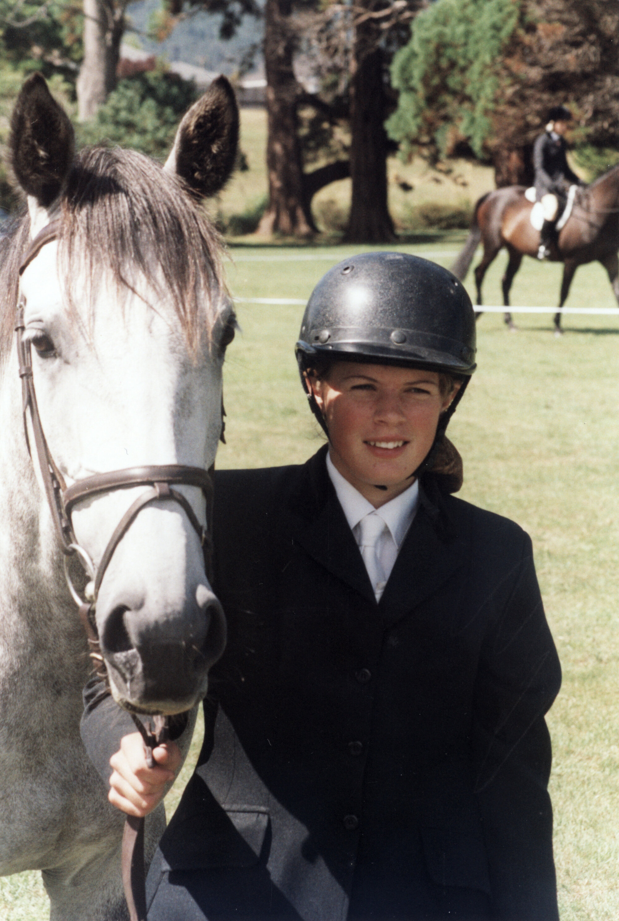 Upper Valley Equestrian Day, Trentham Memorial Park; Kimberley Stembridge and Malachi, from Te Marua.