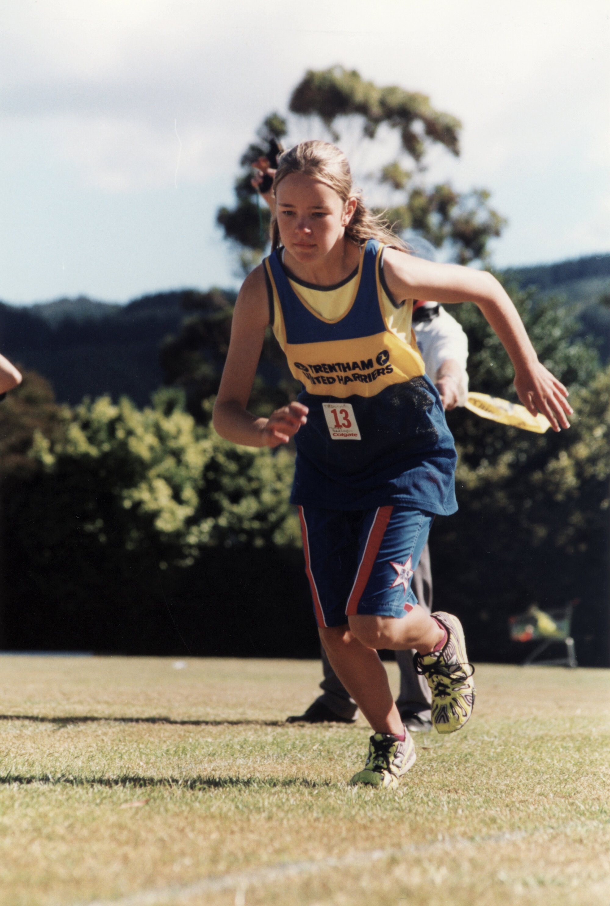Trentham United Athletics Club&rsquo;s championships; Phillipa Bedlington in the sprints.
