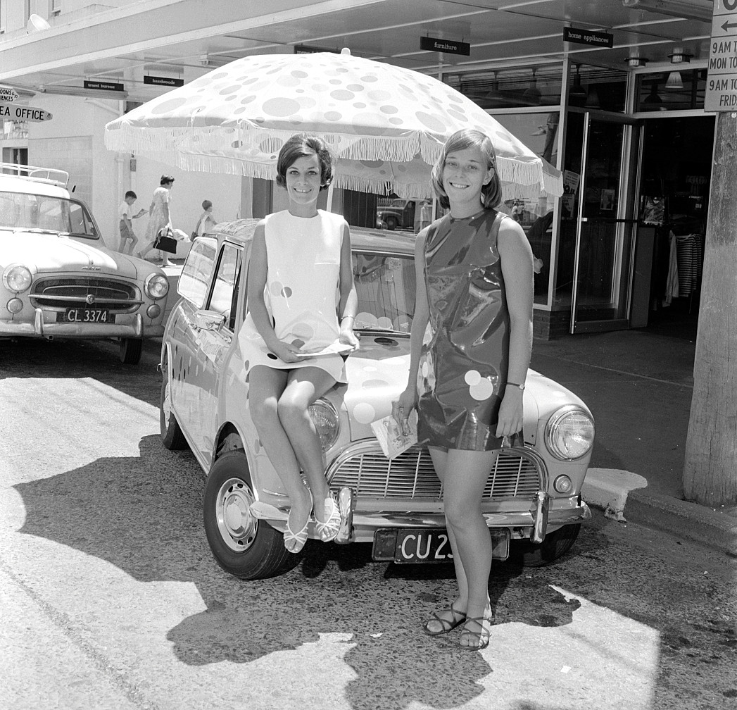 Hazelwoods cosmetics promotion girls. - Upper Hutt City Library