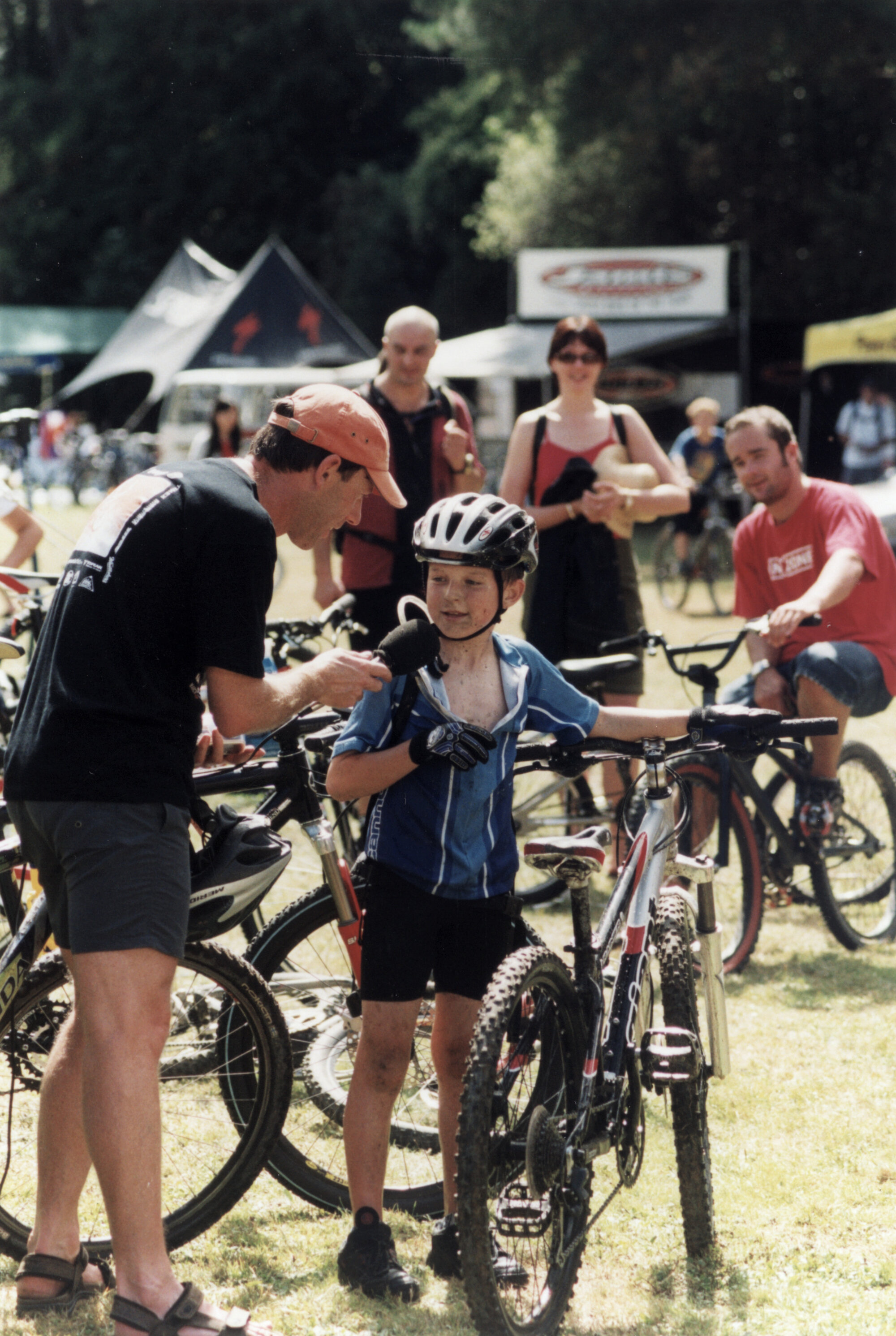 Cycling; Karapoti Classic, 2003; Oliver LeMaitre, 10, junior men's entrant.