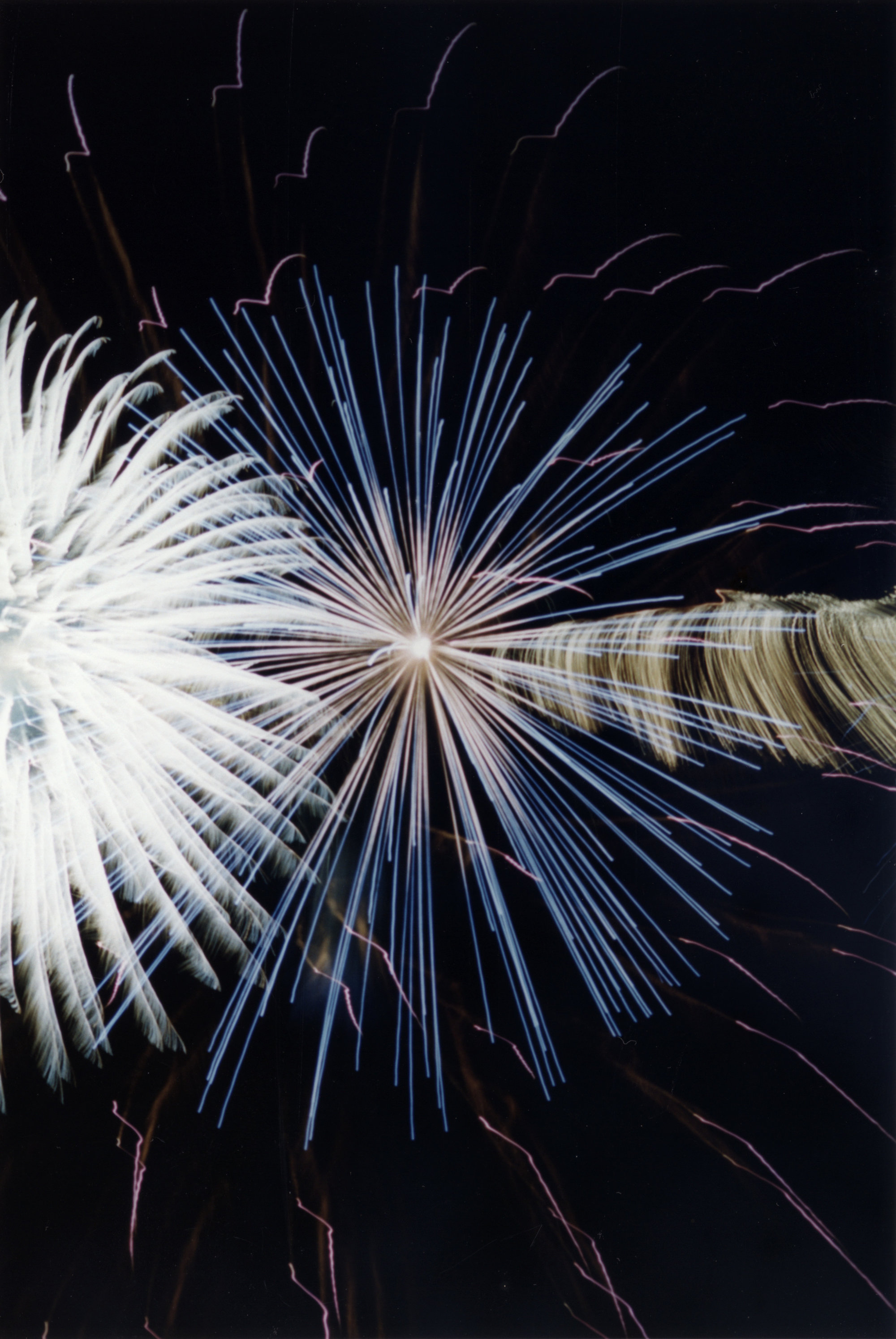 Trentham Memorial Park; fireworks, 2003.