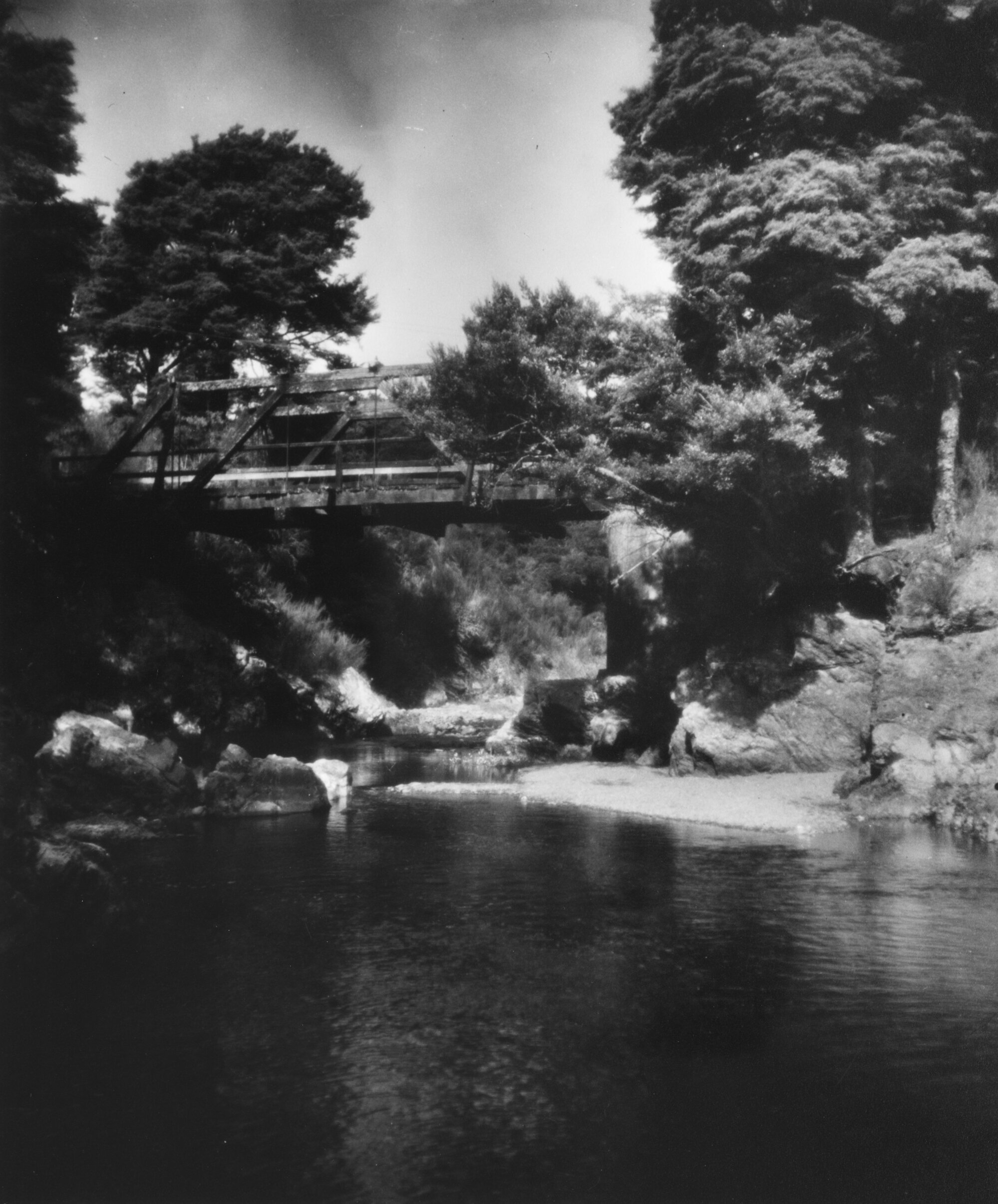 Mangaroa River bridge, Beechwood Lane, Te Marua.