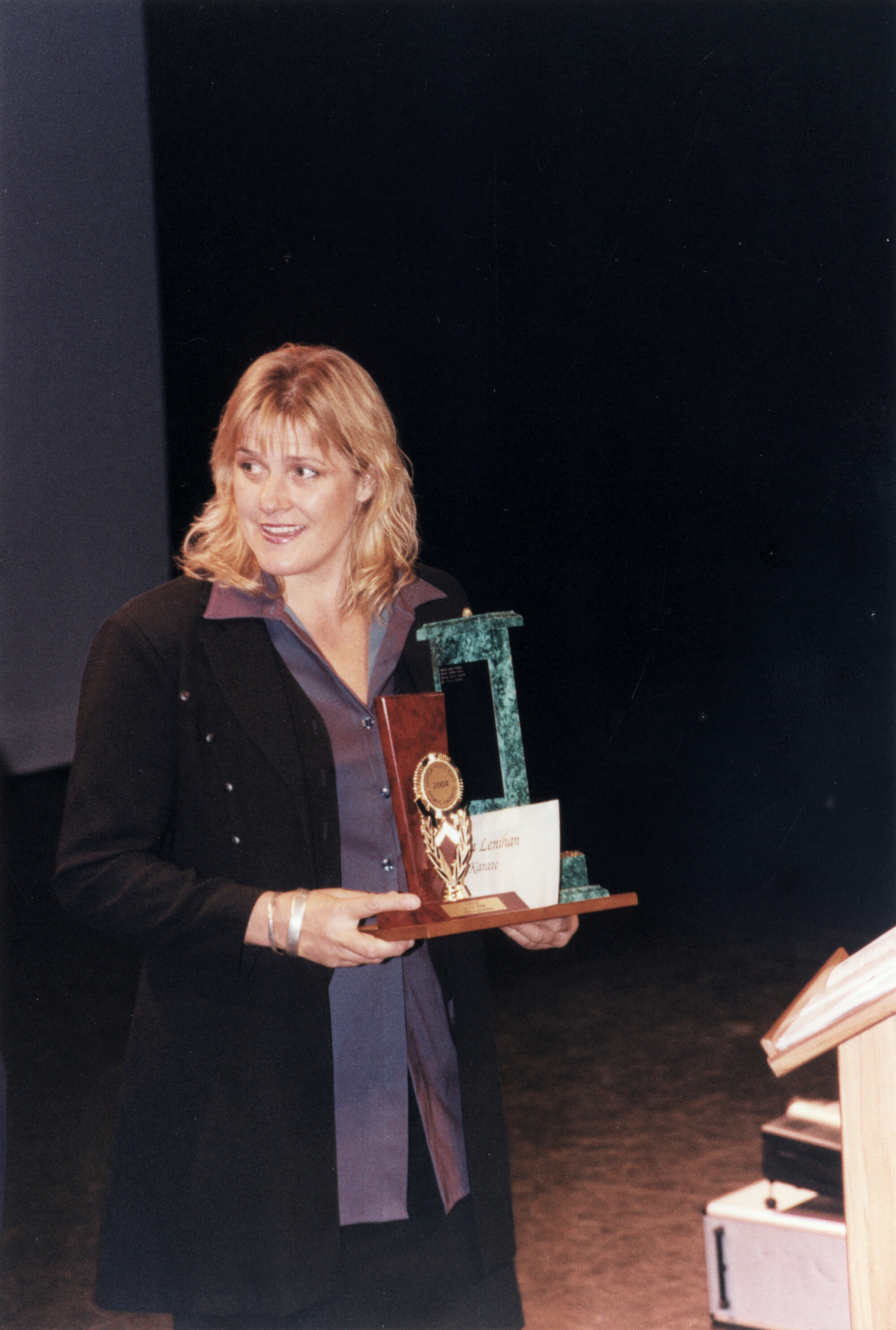 Sportsperson of the Year awards 2004; Stella Lenihan; coaching, karate.