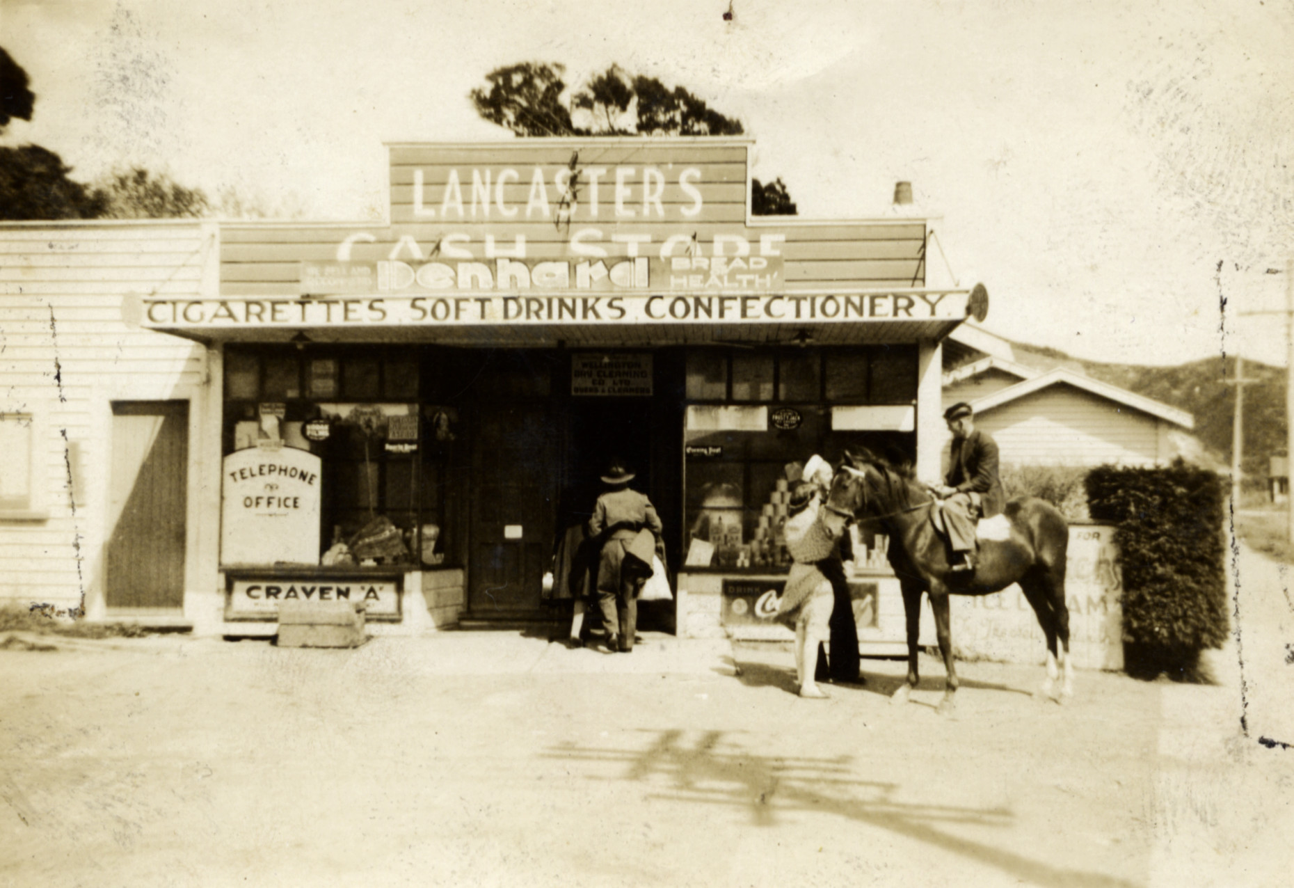 Lancaster's Store, Silverstream, 1943; (1)