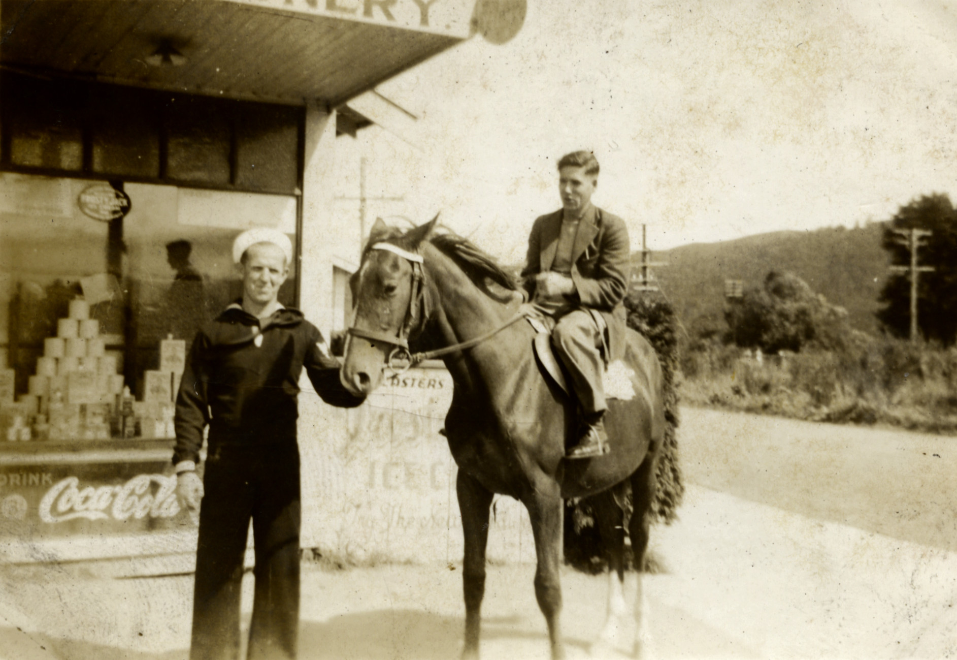 Lancaster's Store, Silverstream, 1943; (2)