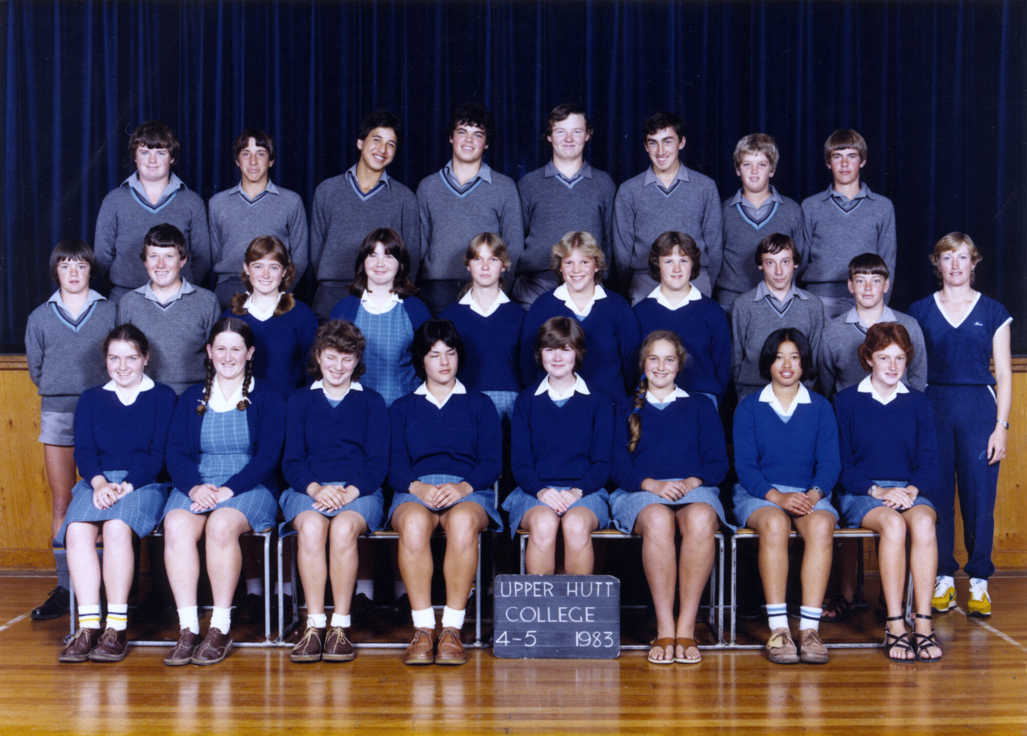 Upper Hutt College 1983 Form 4-5