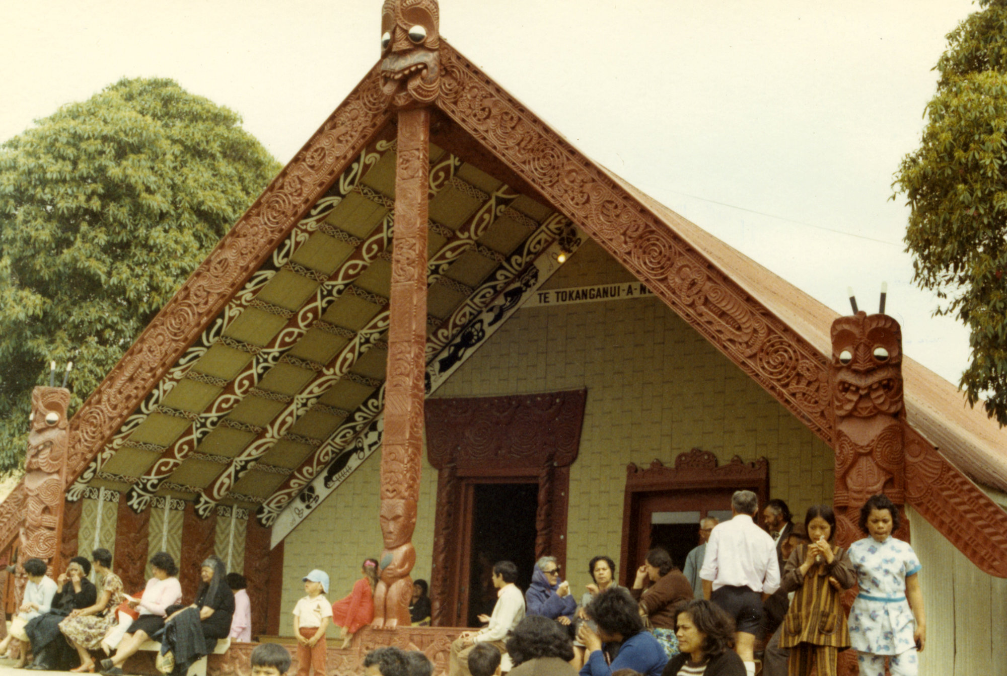 Māwai Hakona 1973; Te Tokanganui-a-Noho Marae, Te Kuiti.