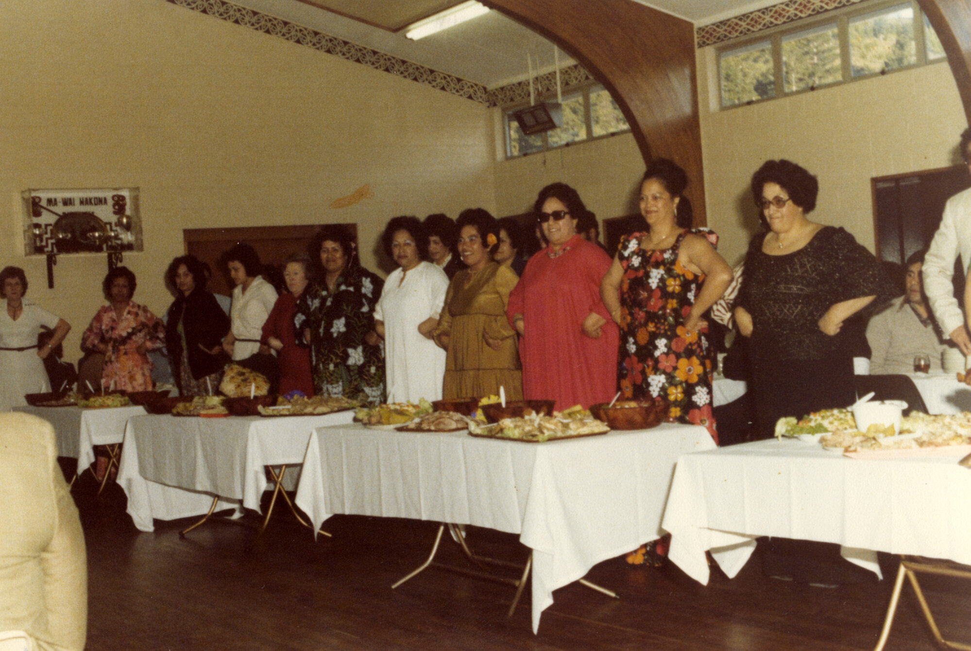 Ōrongomai Marae 1978; hall; event unidentfied