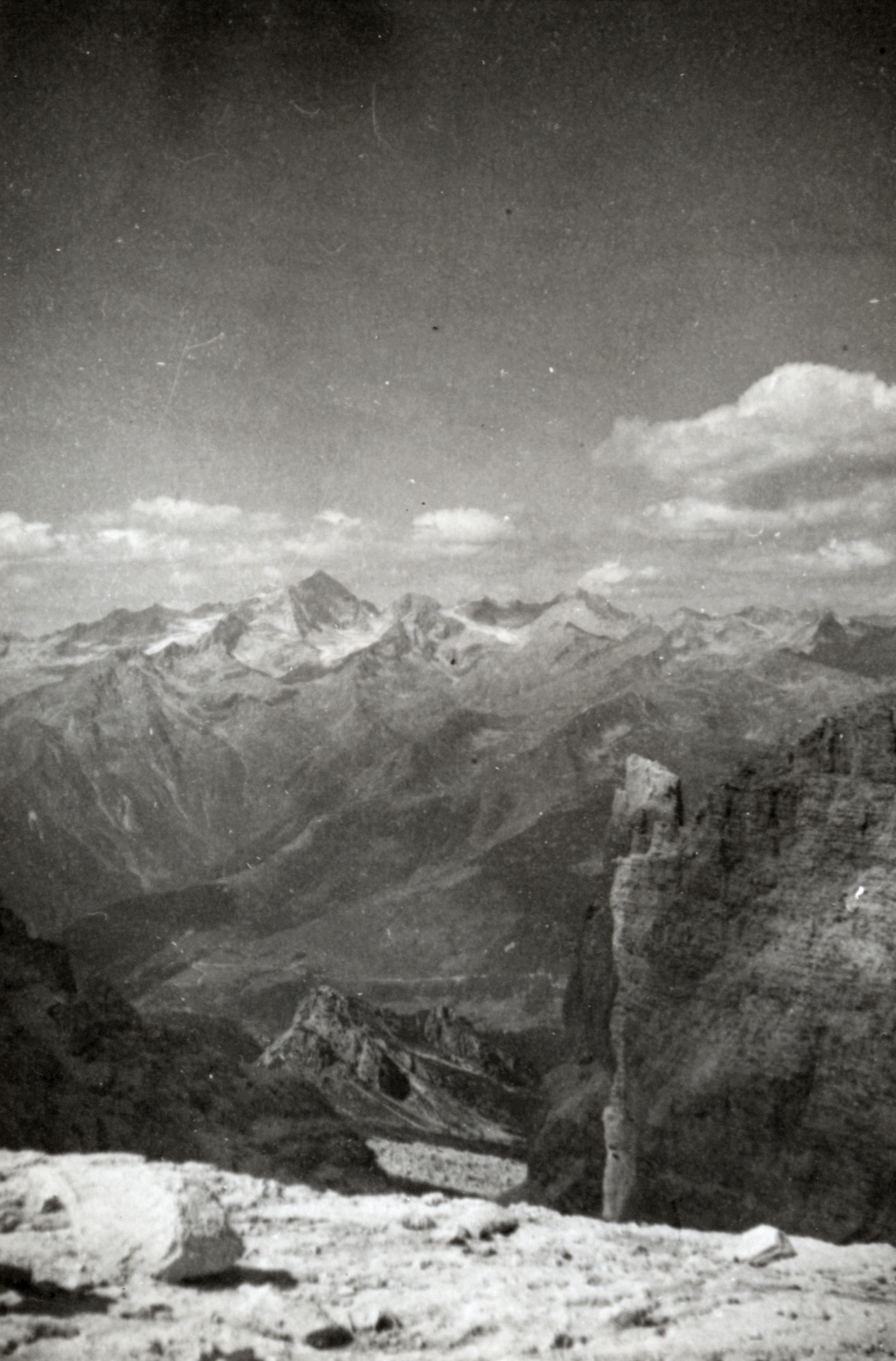 Military Service, World War II; Italy, Dolomites?