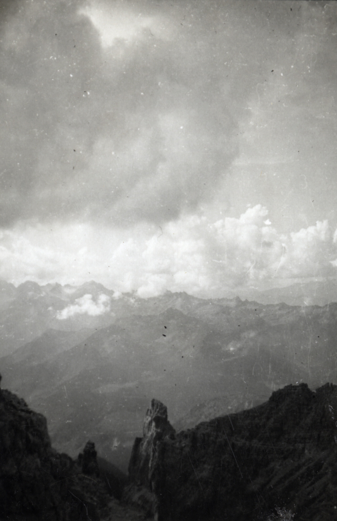 Military Service, World War II; Italy, Dolomites?