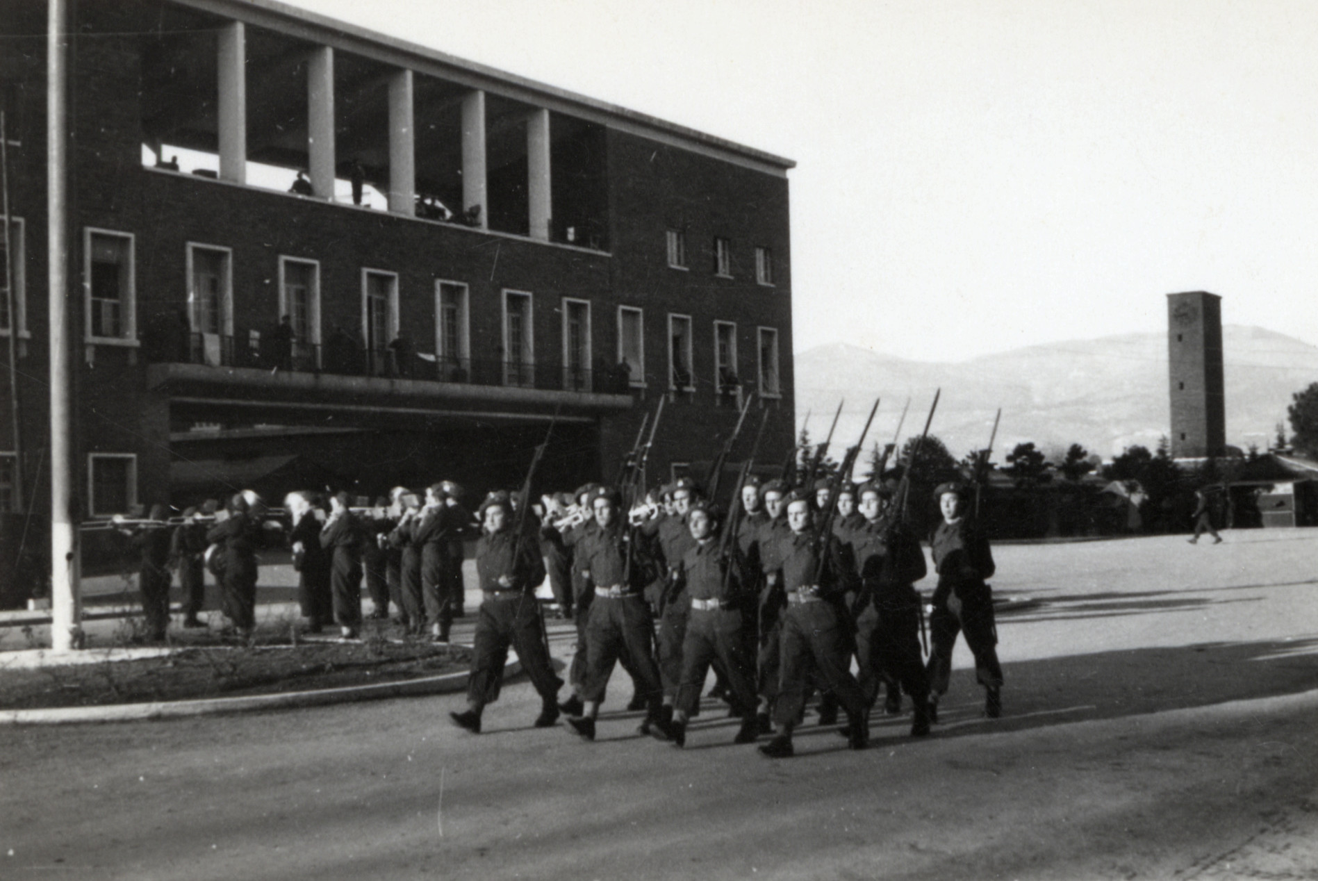 Military Service, World War II; Italy; Rome or Pisa? NZ headquarters?