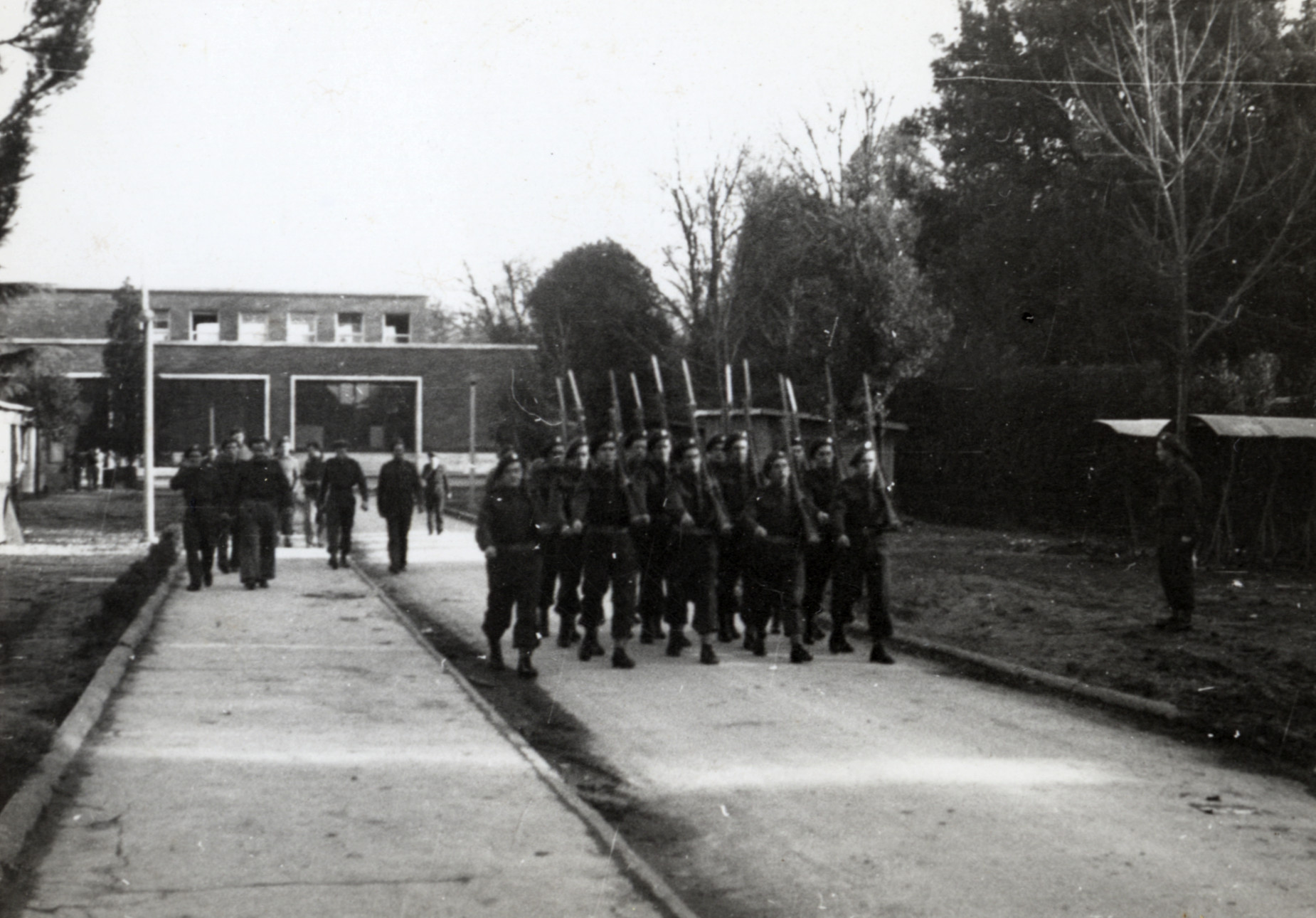 Military Service, World War II; Italy; Rome or Pisa? NZ headquarters?