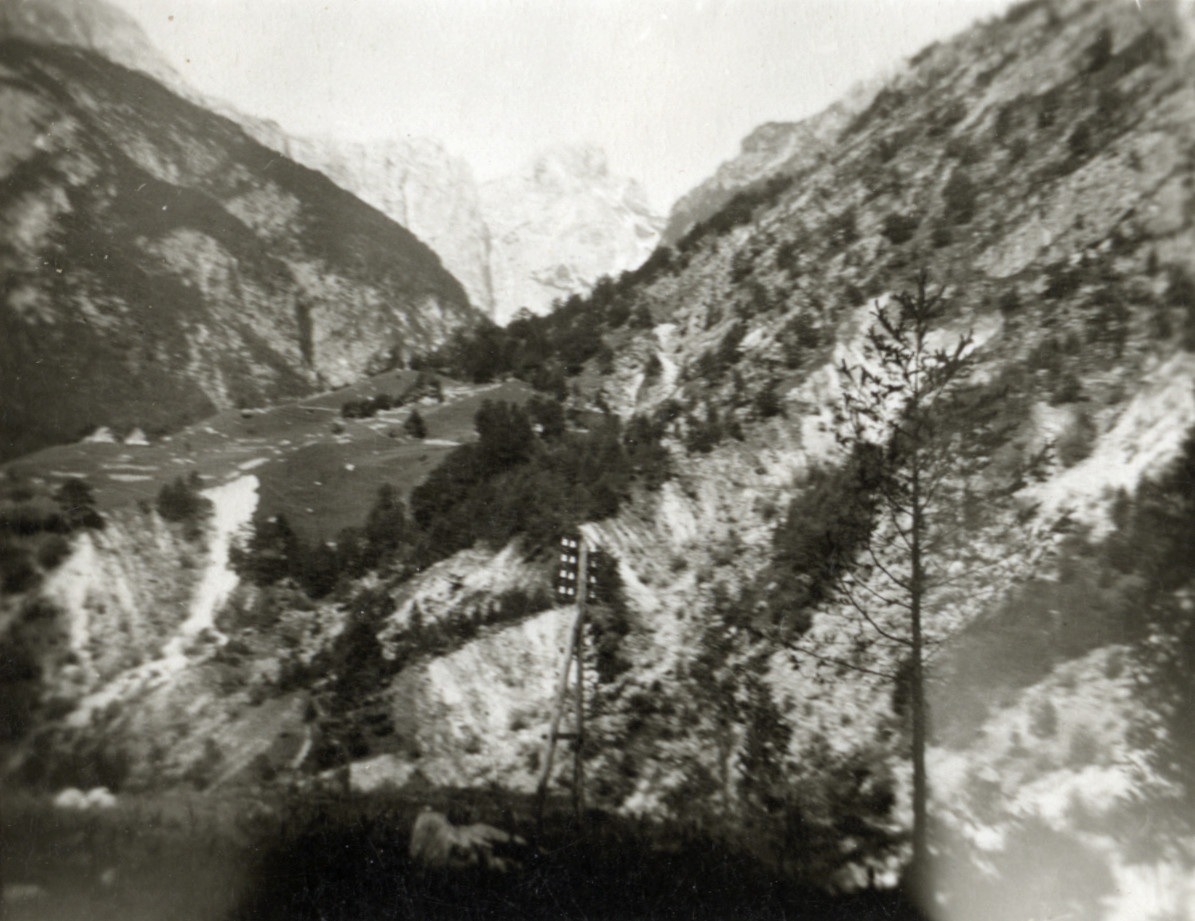 Military Service, World War II; Italy, Dolomites?