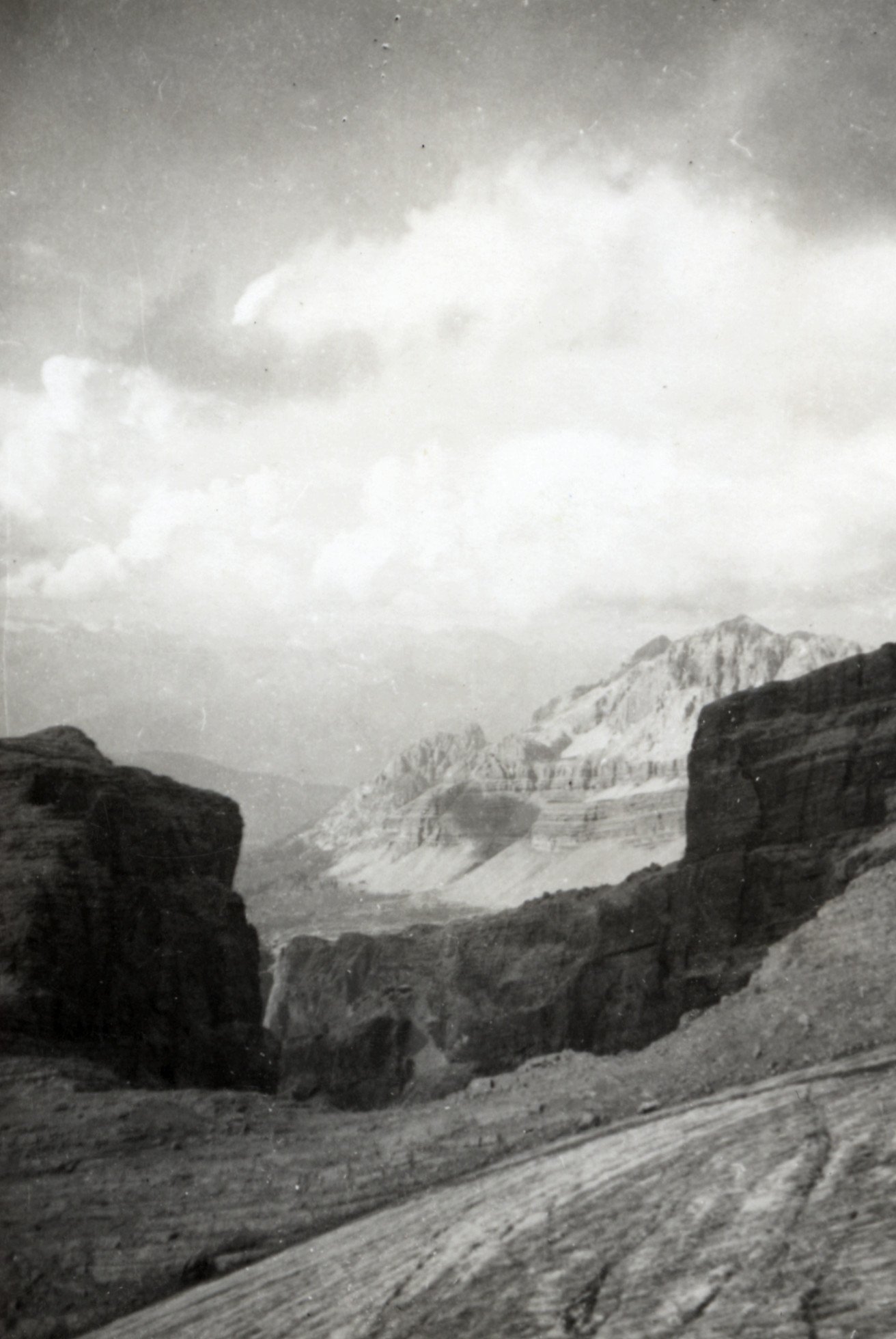 Military Service, World War II; Italy, Dolomites?