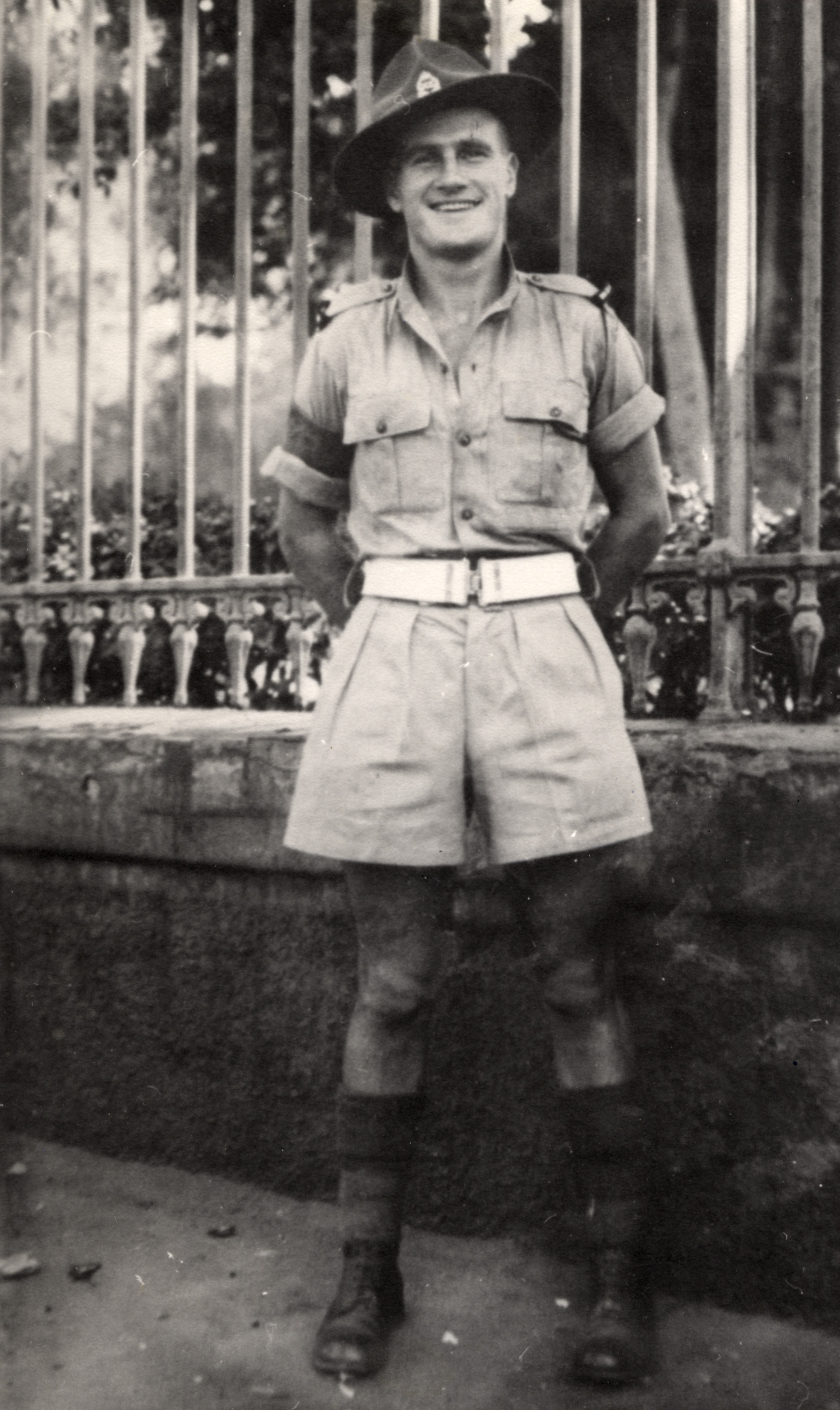 Military Service, World War II; Eric Wood, 1943 October Cairo