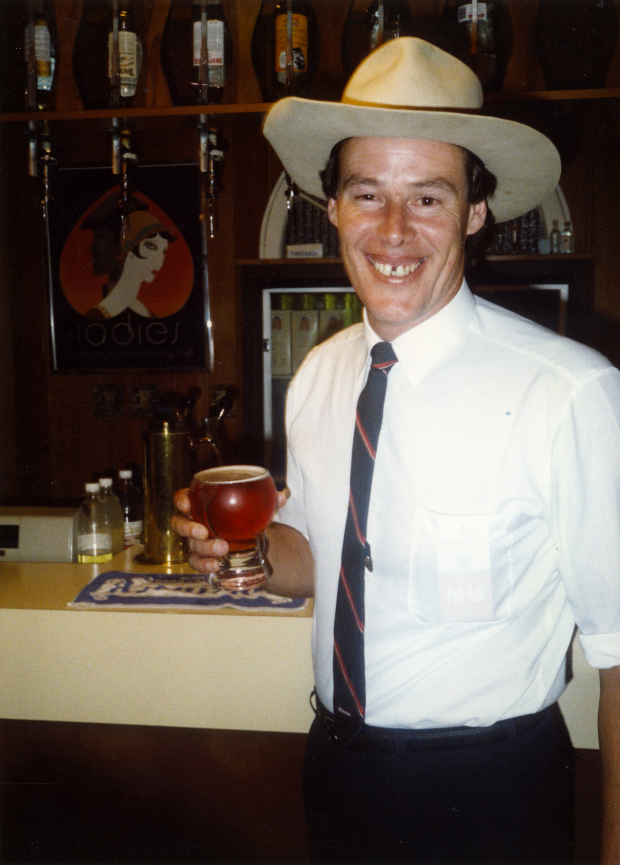 Eric Wood collection; Rotary;  Andrew Mark; real estate agent with Malcolm Gillies.