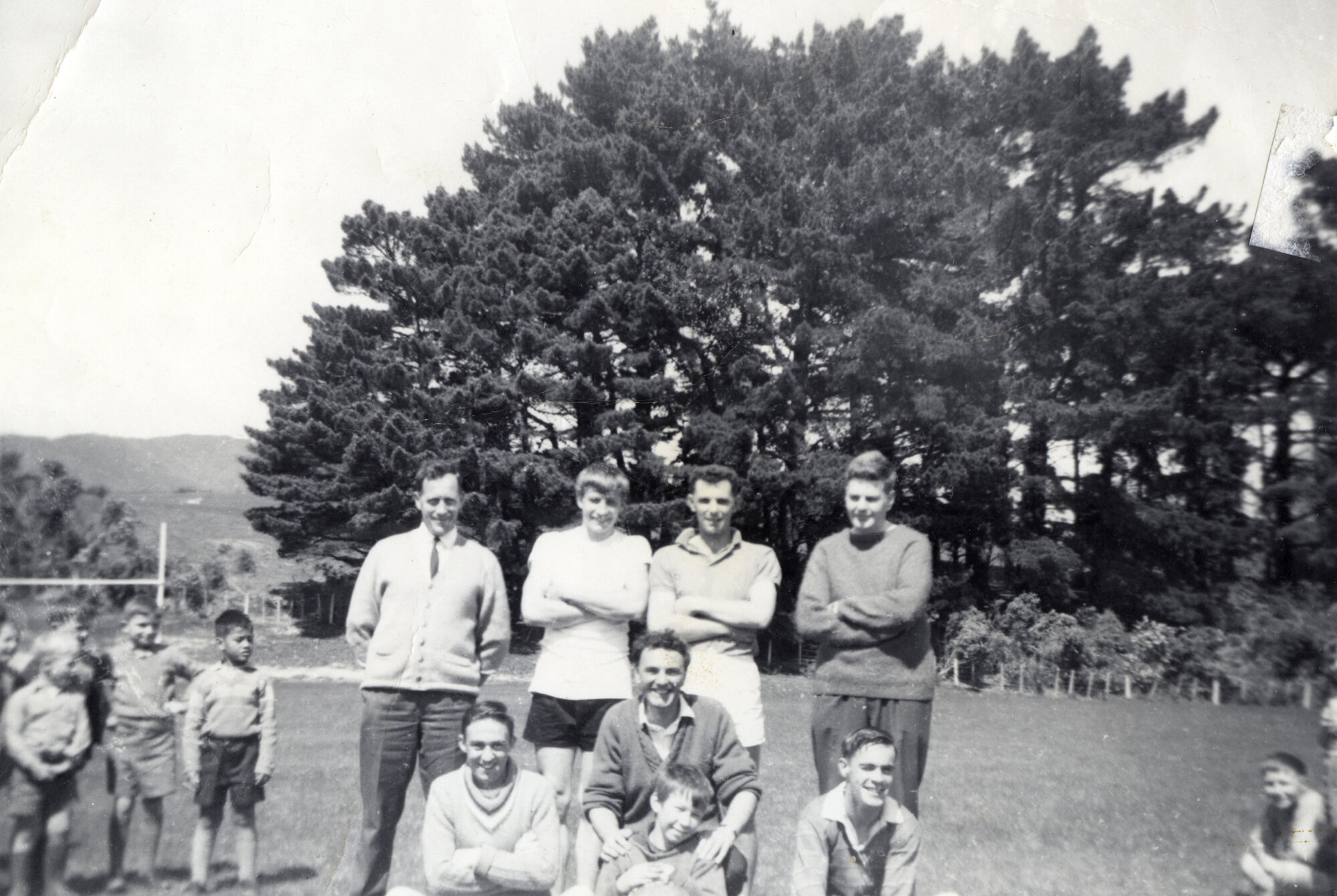 Te Marua School 1966 Lunchtime Soccer