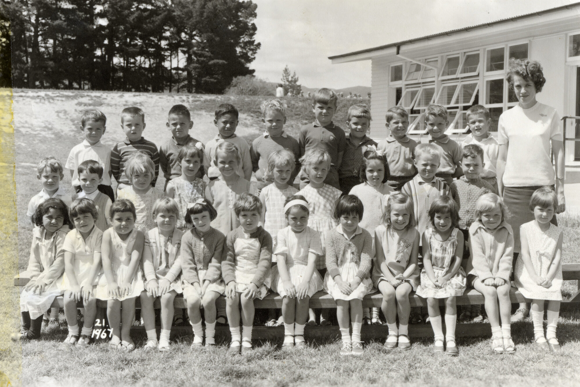 Te Marua School 1967 new entrants