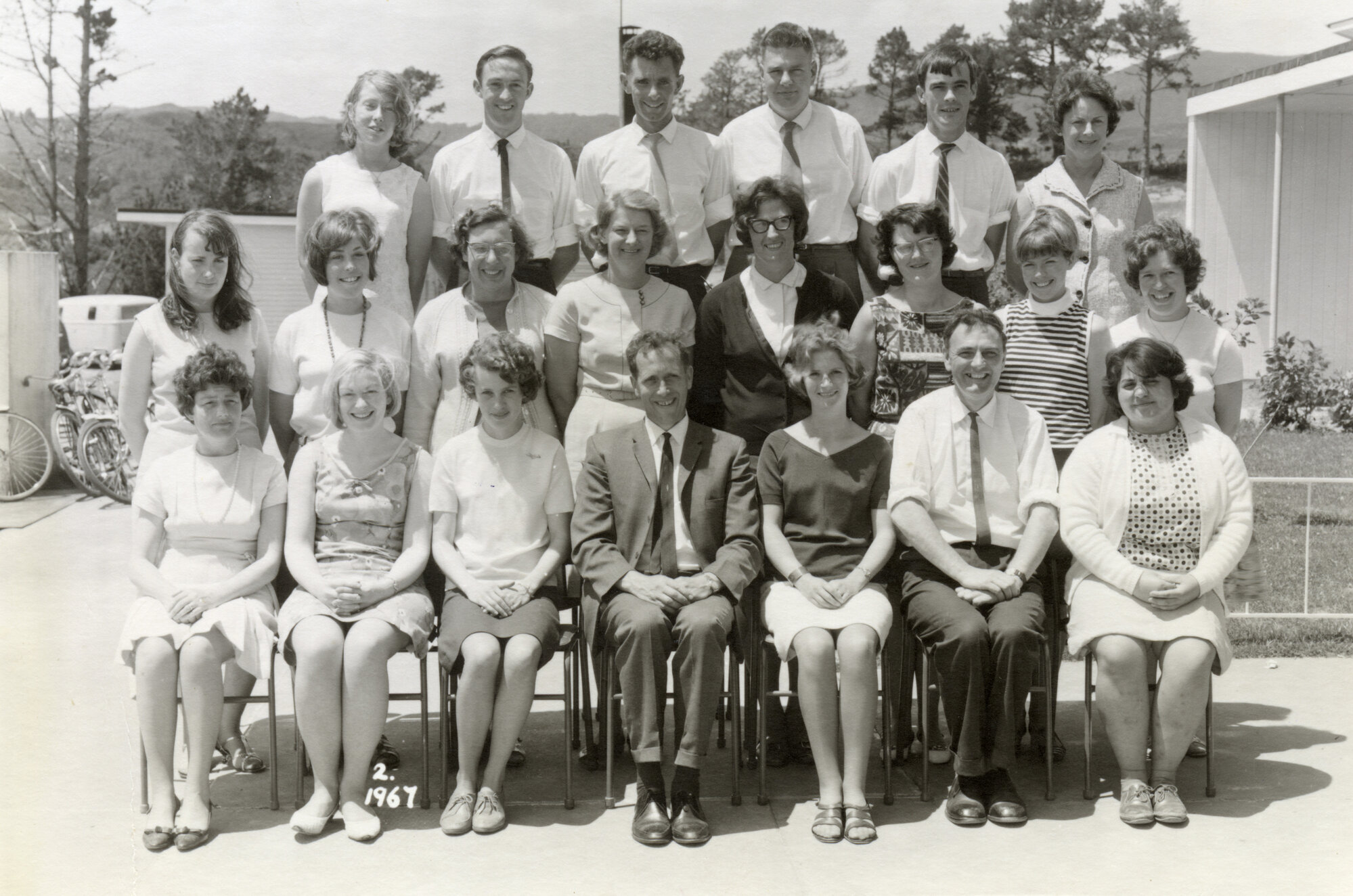 Te Marua School 1967 Staff