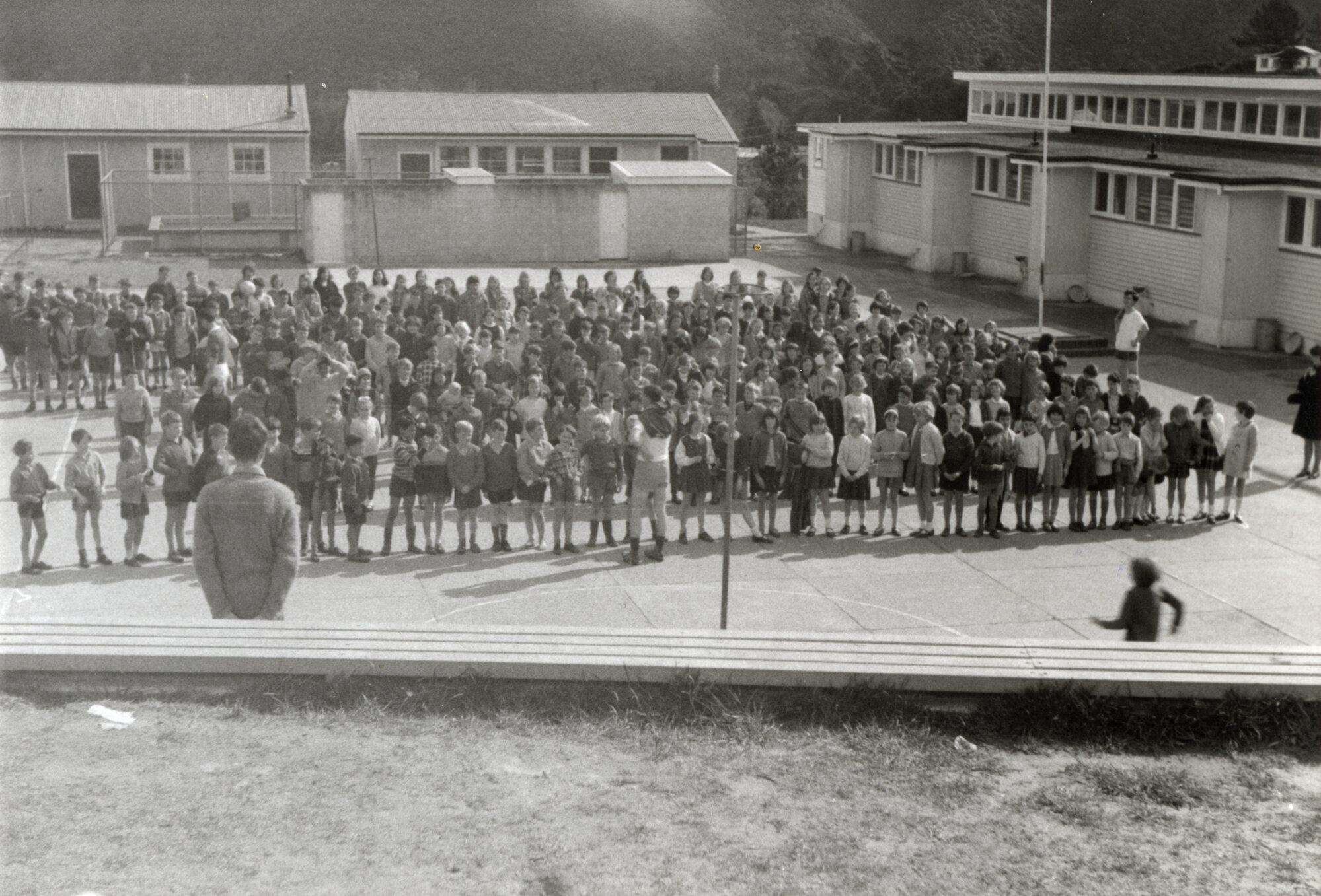 Te Marua School 1968 Standard Assembly